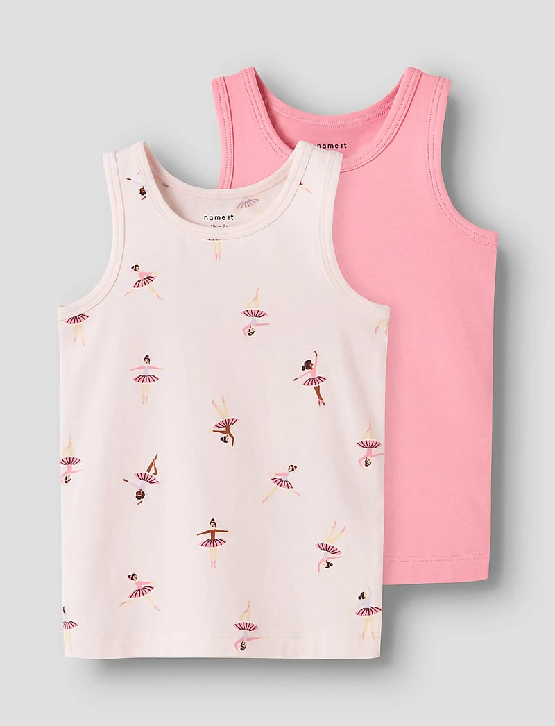 name it - NMFTANK TOP 2P BALLARINA NOOS - topper - pearl - 0