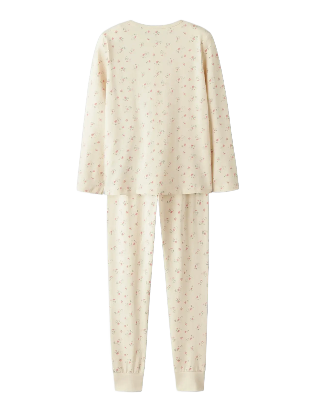 name it - NKFNIGHTSET FLOWER NOOS - pyjamassæt - turtledove - 2