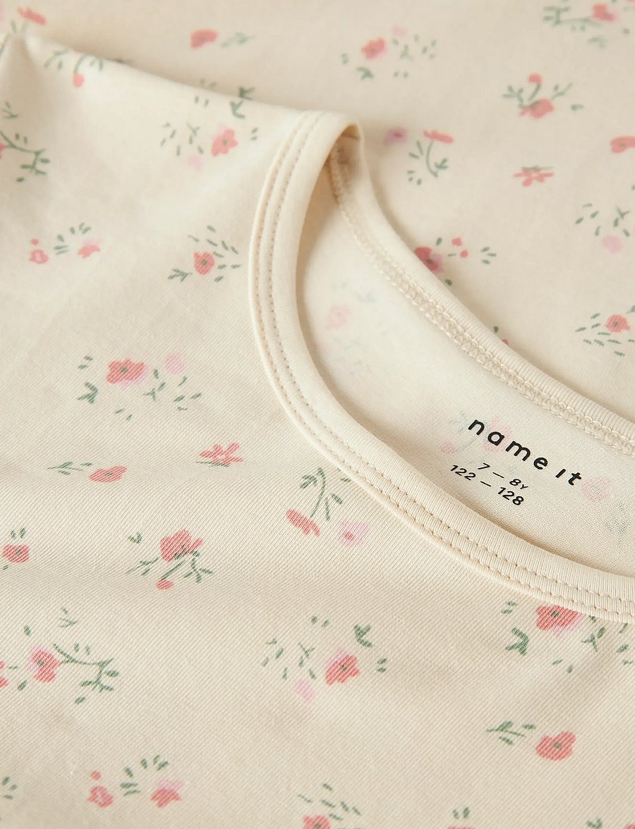 name it - NKFNIGHTSET FLOWER NOOS - pyjamassæt - turtledove - 4