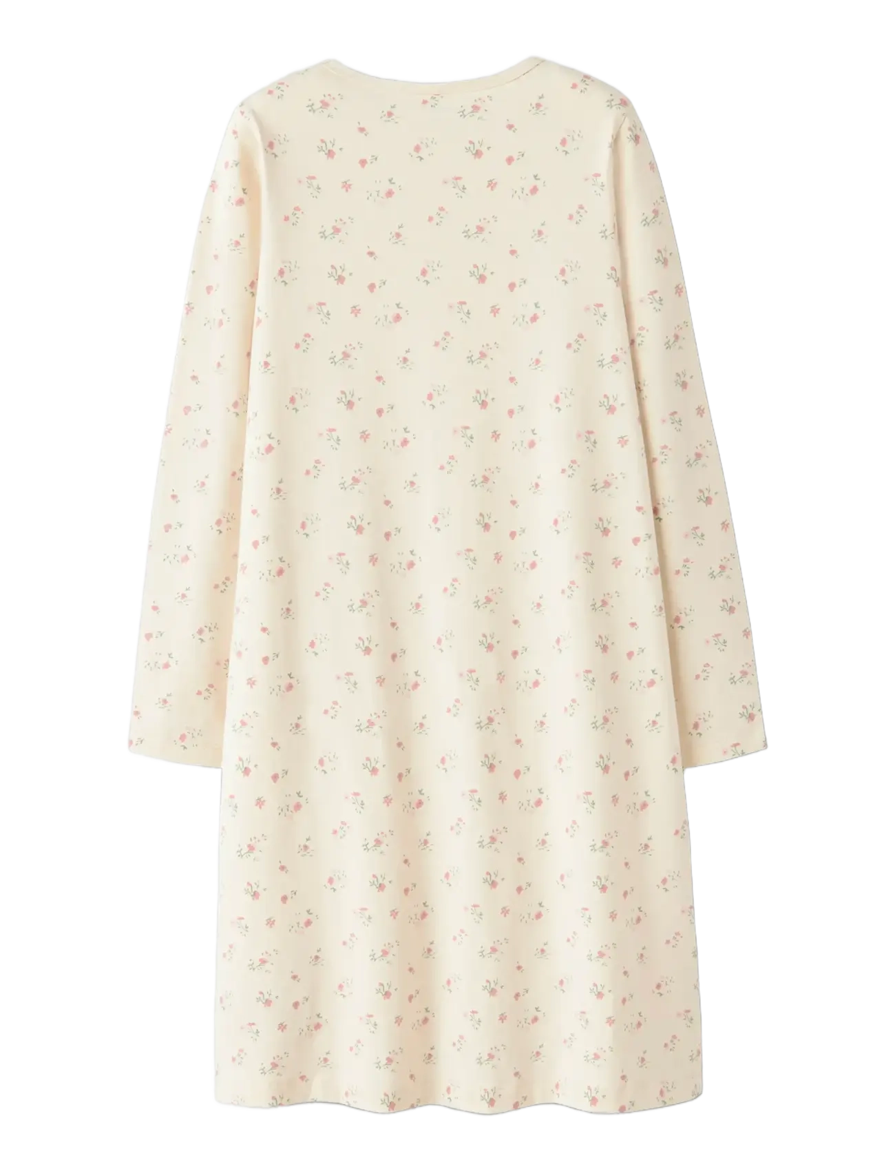 name it - NKFNIGHTGOWN FLOWER NOOS - nachthemd - turtledove - 2