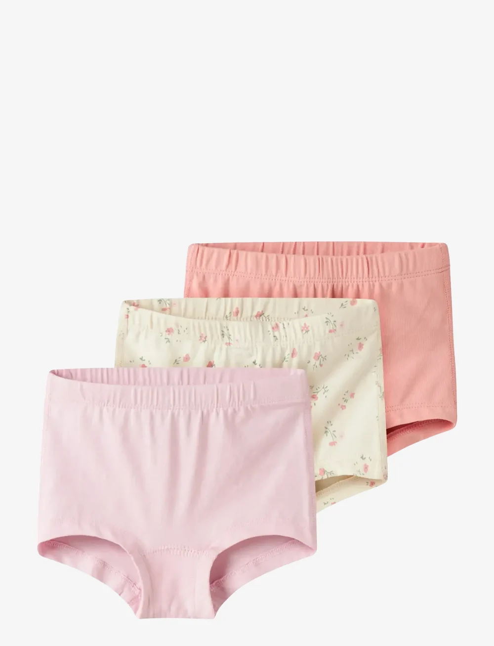 name it - NMFTIGHTS 3P FLOWER NOOS - aluspüksid - turtledove - 0