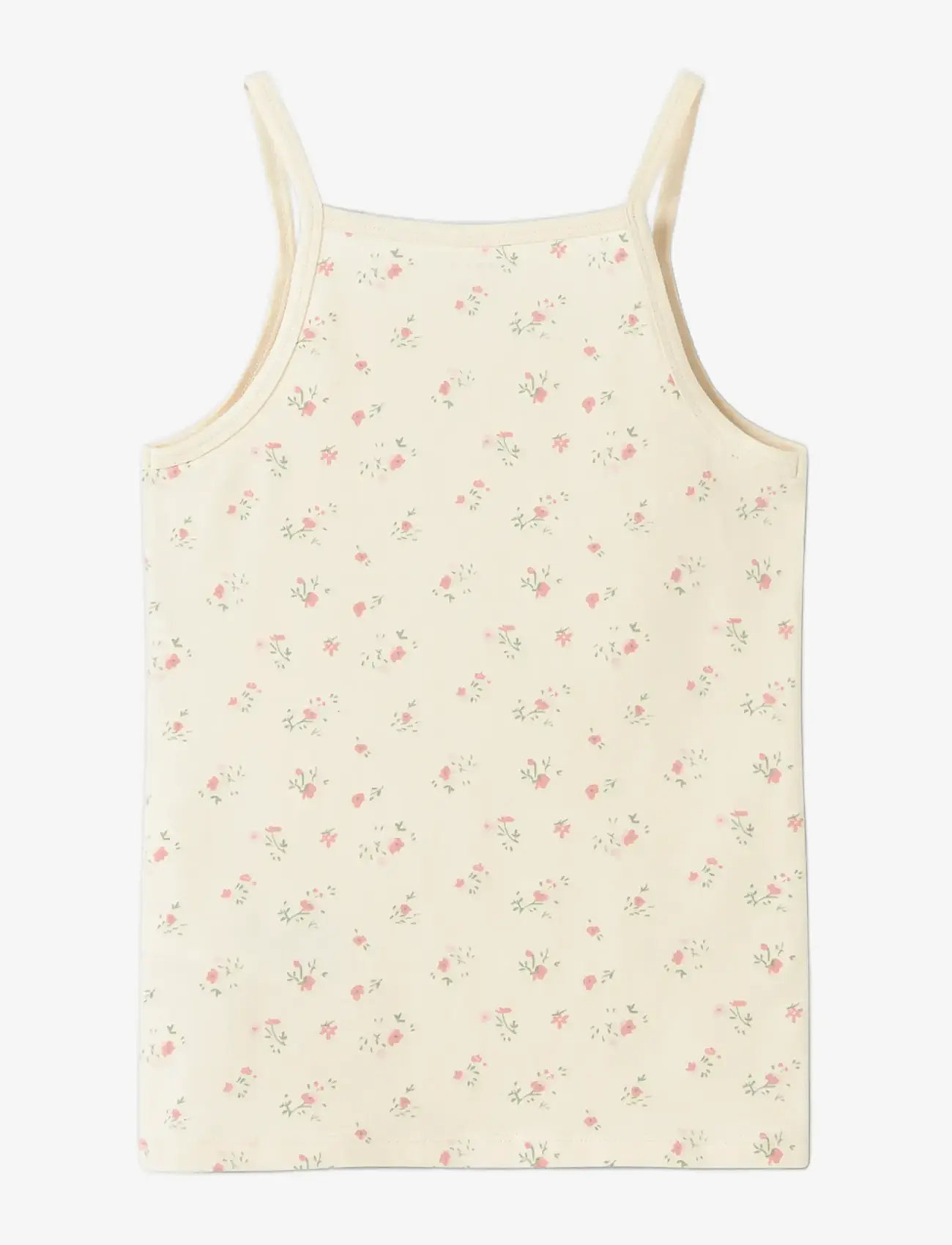 name it - NKFSTRAP TOP 2P FLOWER NOOS - Ærmeløs undertrøje - turtledove - 1