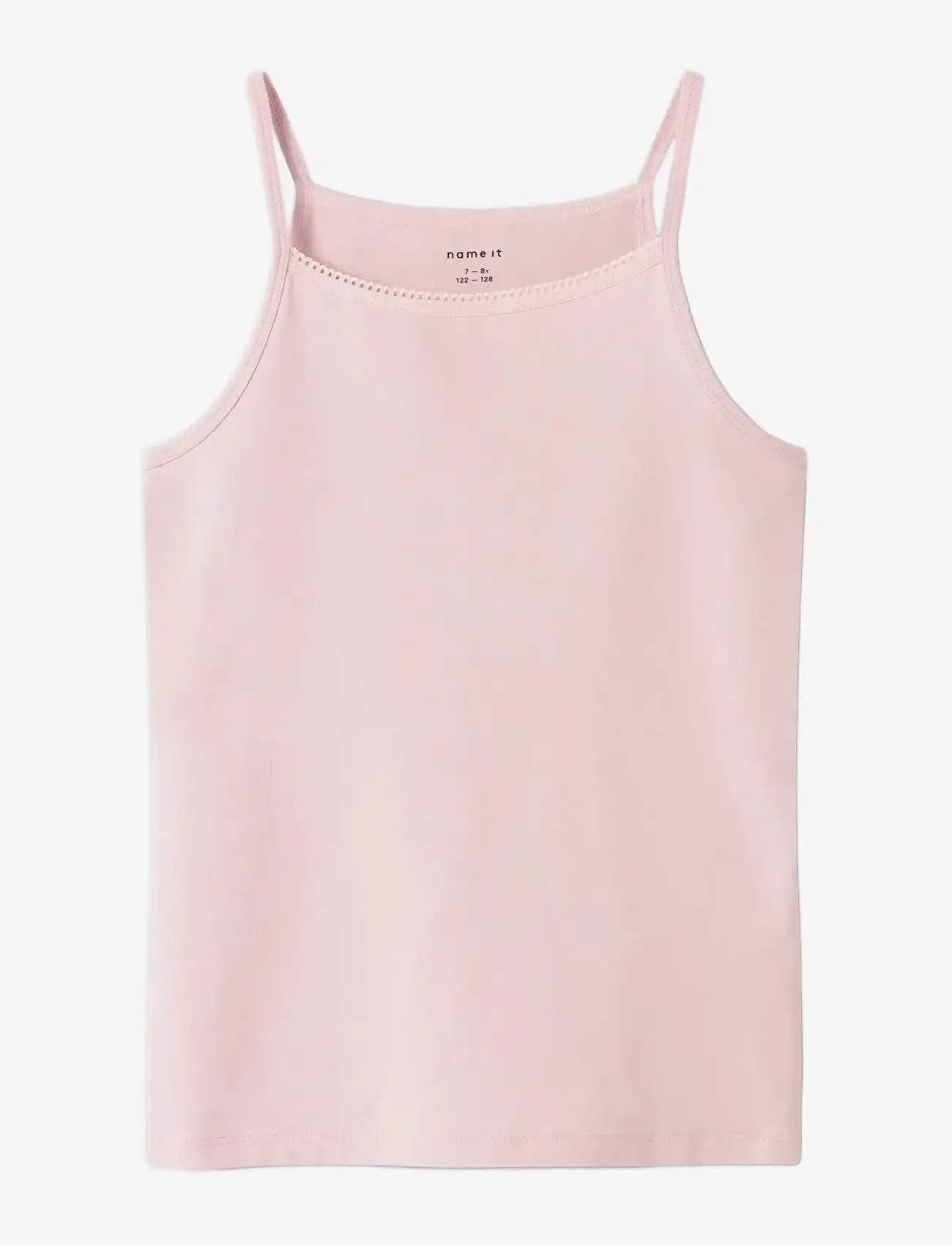 name it - NKFSTRAP TOP 2P FLOWER NOOS - Ærmeløs undertrøje - turtledove - 2