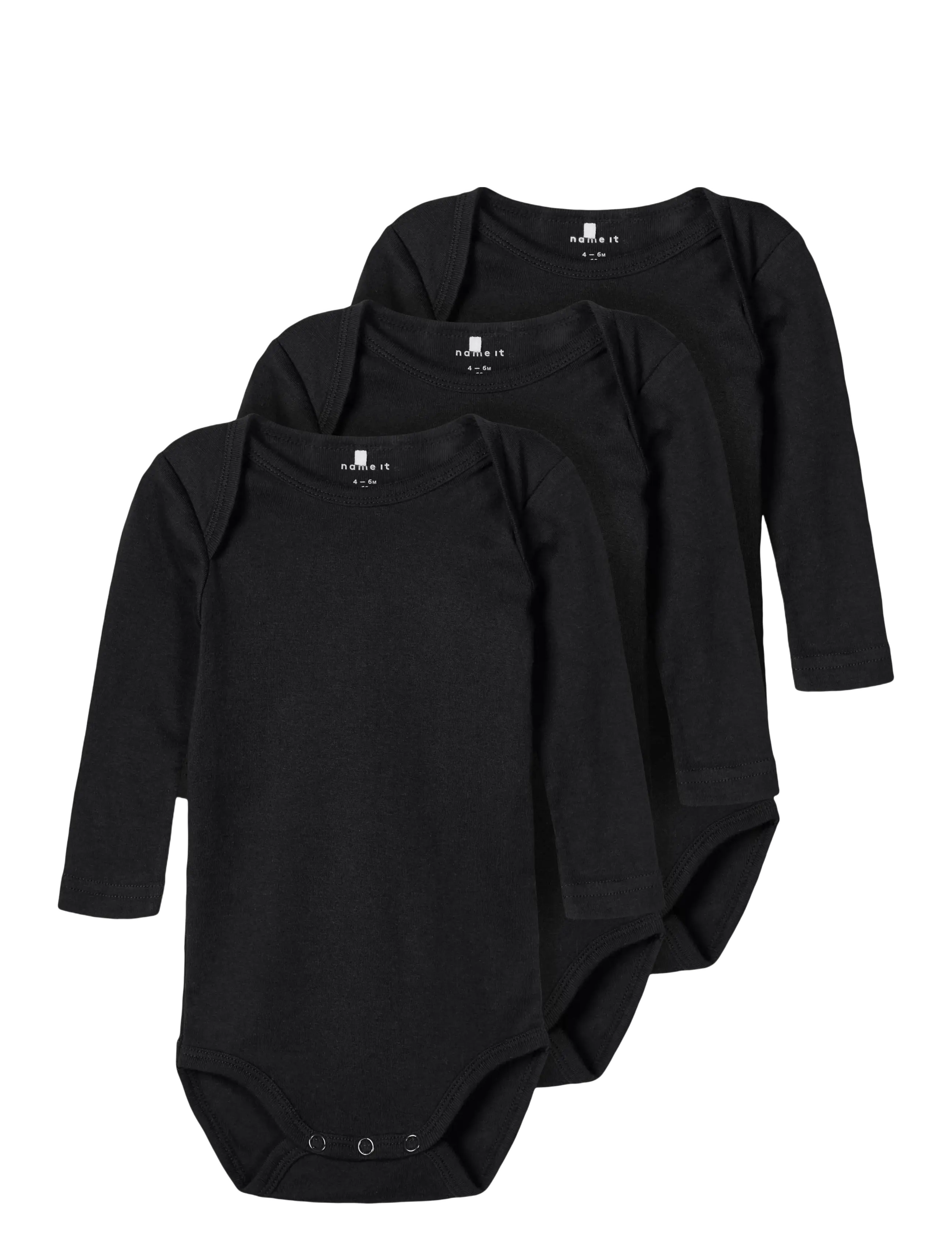 name it NBNBODY 3P LS SOLID NOOS - Bodies - BLACK / black