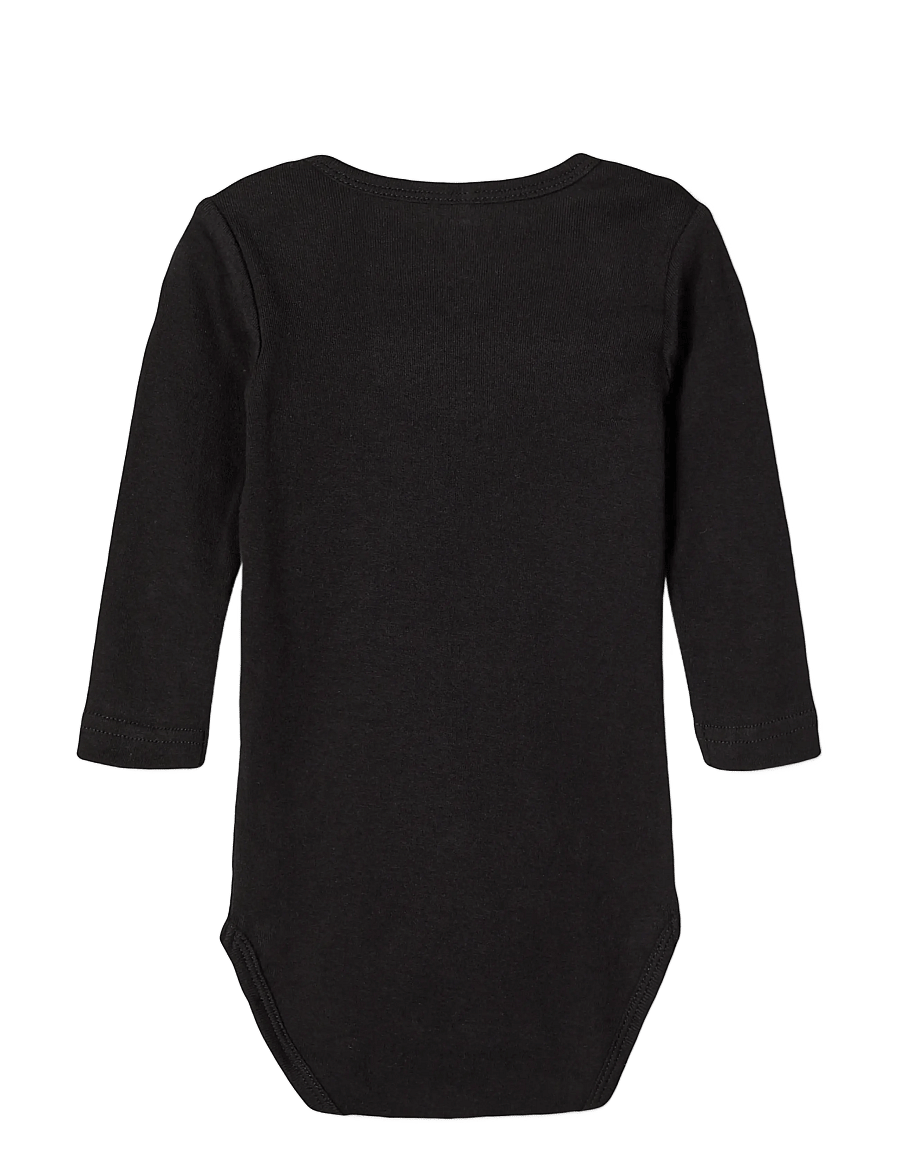 name it - NBNBODY 3P LS SOLID NOOS - multipack bodies - black - 1