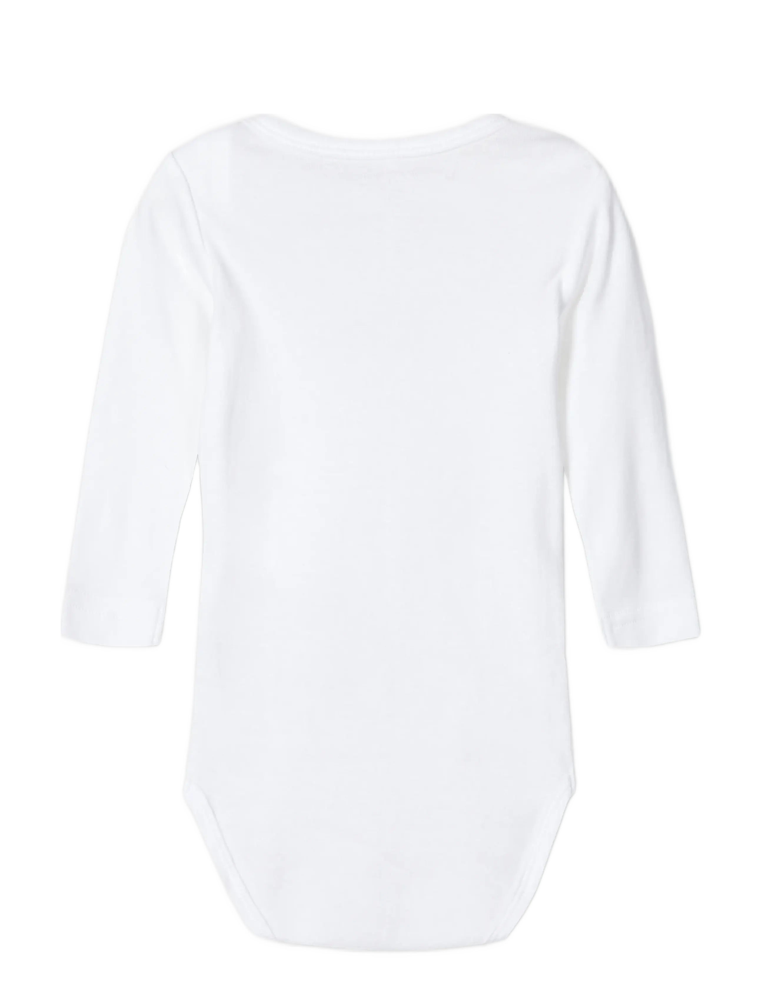 name it - NBNBODY 3P LS SOLID NOOS - long-sleeved - bright white - 1