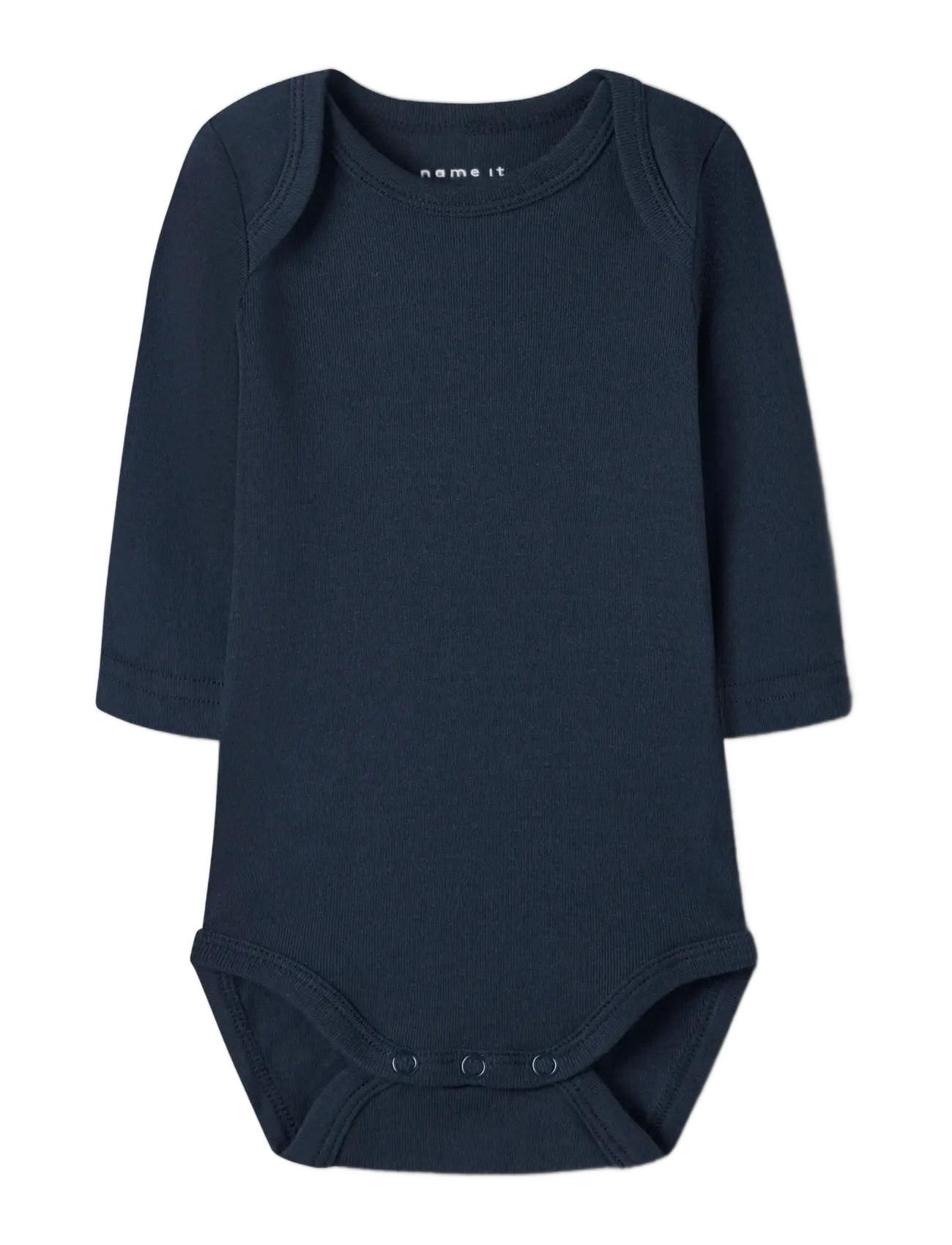 name it - NBNBODY 3P LS SOLID NOOS - long-sleeved - dark sapphire - 2