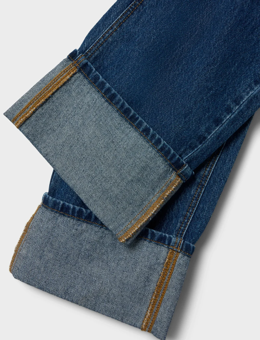 name it - NKFROSE WIDE JEANS 1030-RM BTS - hosen mit weitem bein - dark blue denim - 3