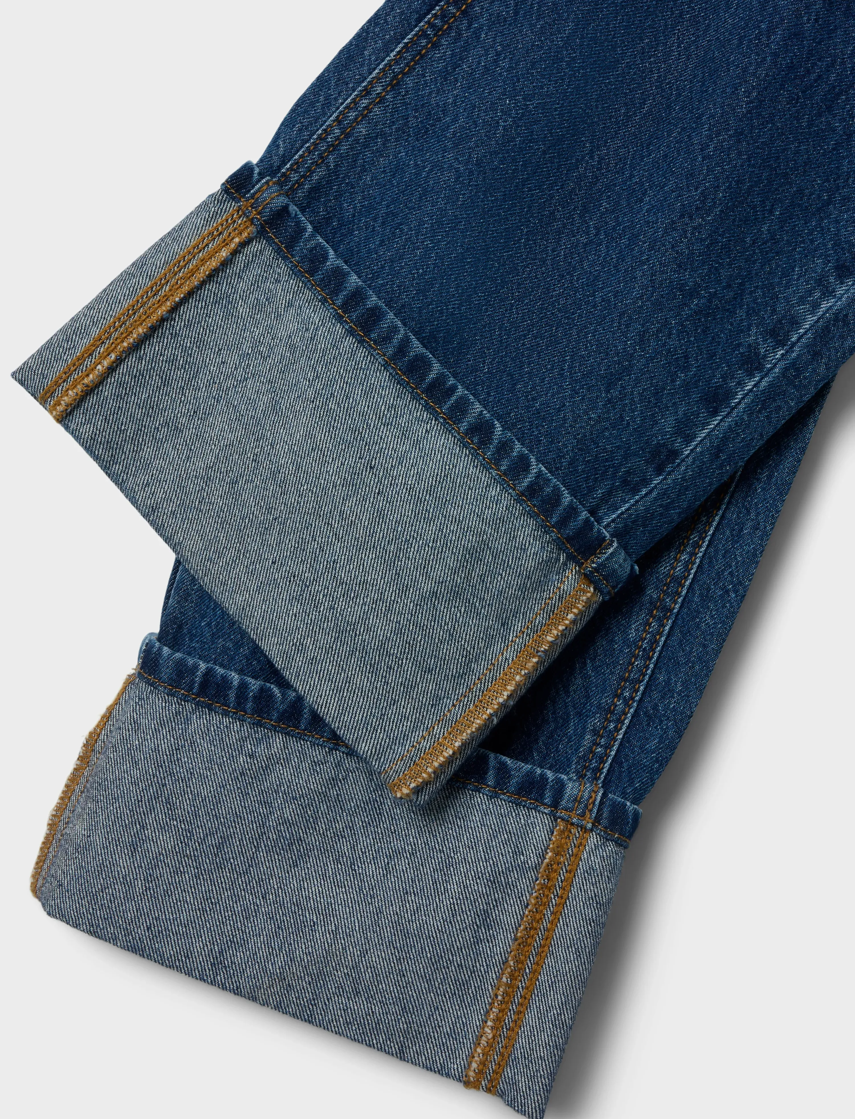name it - NKFROSE WIDE JEANS 1030-RM BTS - hosen mit weitem bein - dark blue denim - 3