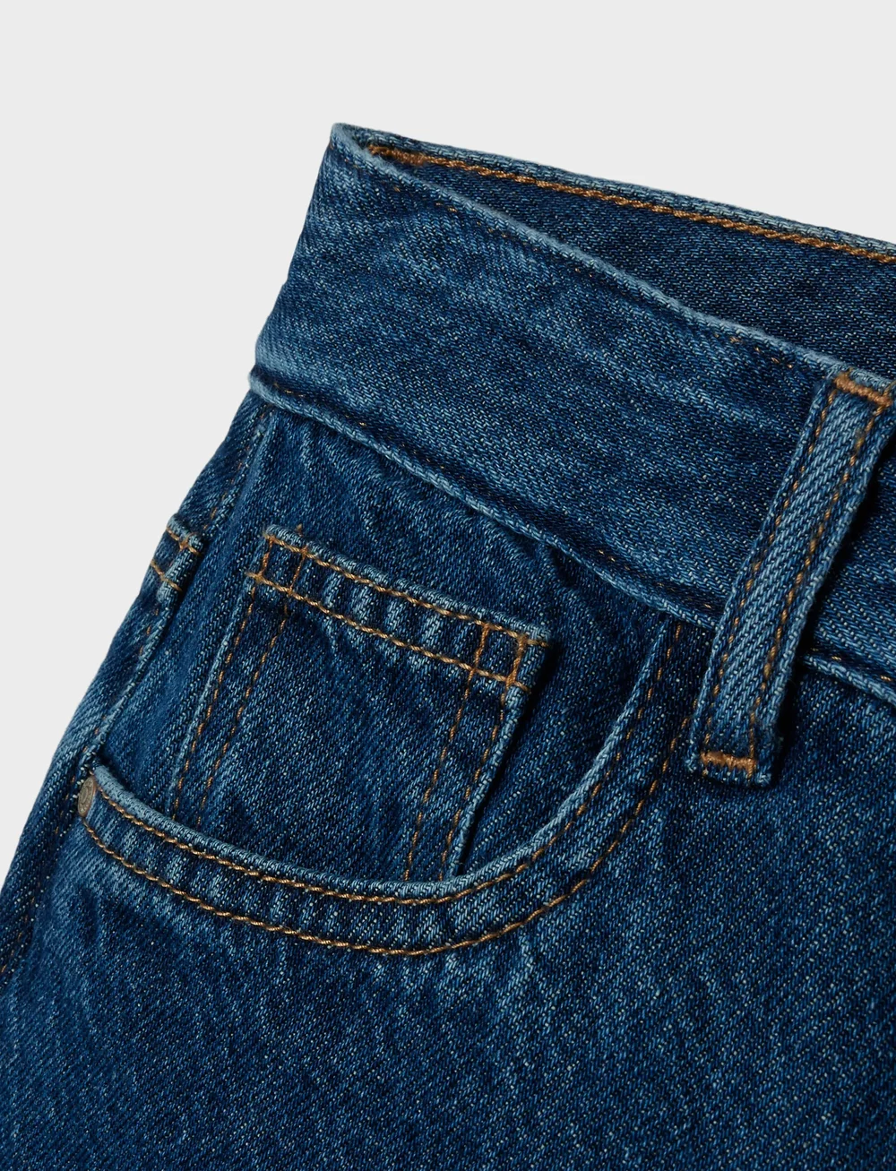 name it - NKMRYAN STRAIGHT JEANS 1030-RM BTS - regular jeans - dark blue denim - 3