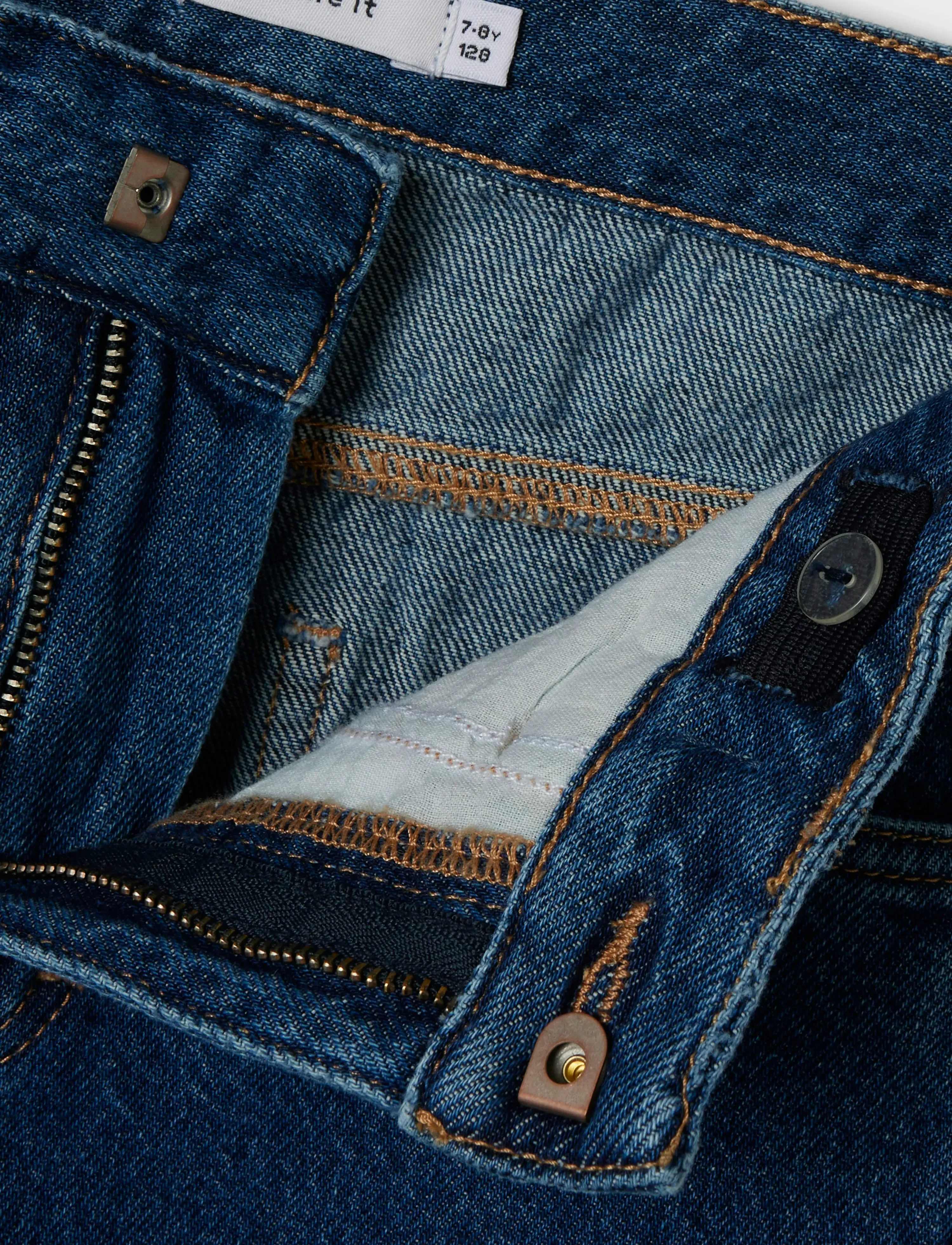 name it - NKMRYAN STRAIGHT JEANS 1030-RM BTS - dark blue denim - 4