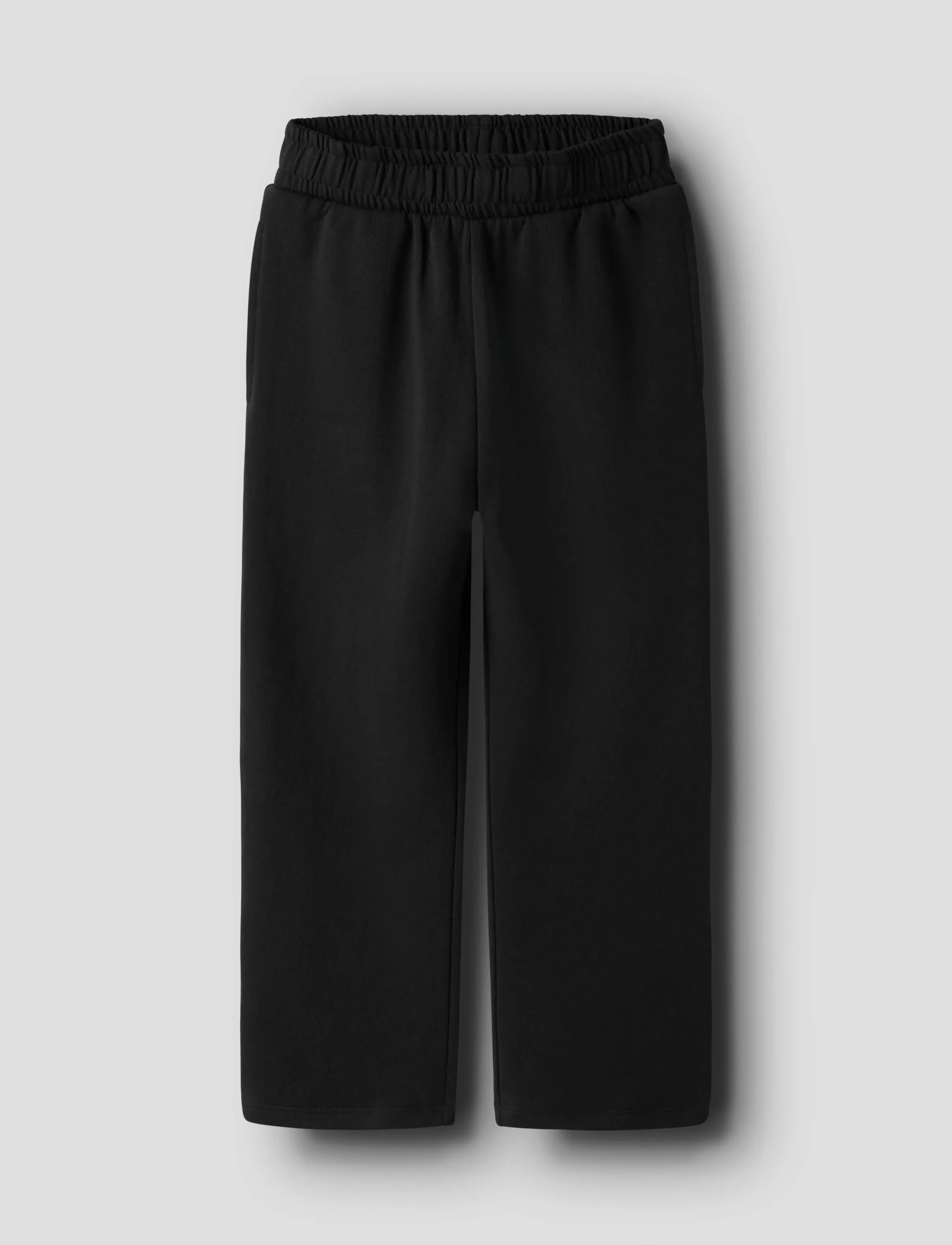 name it NKMMALLO STRAIGHT SWEAT PANT UNB NOOS - Underdele - BLACK / black