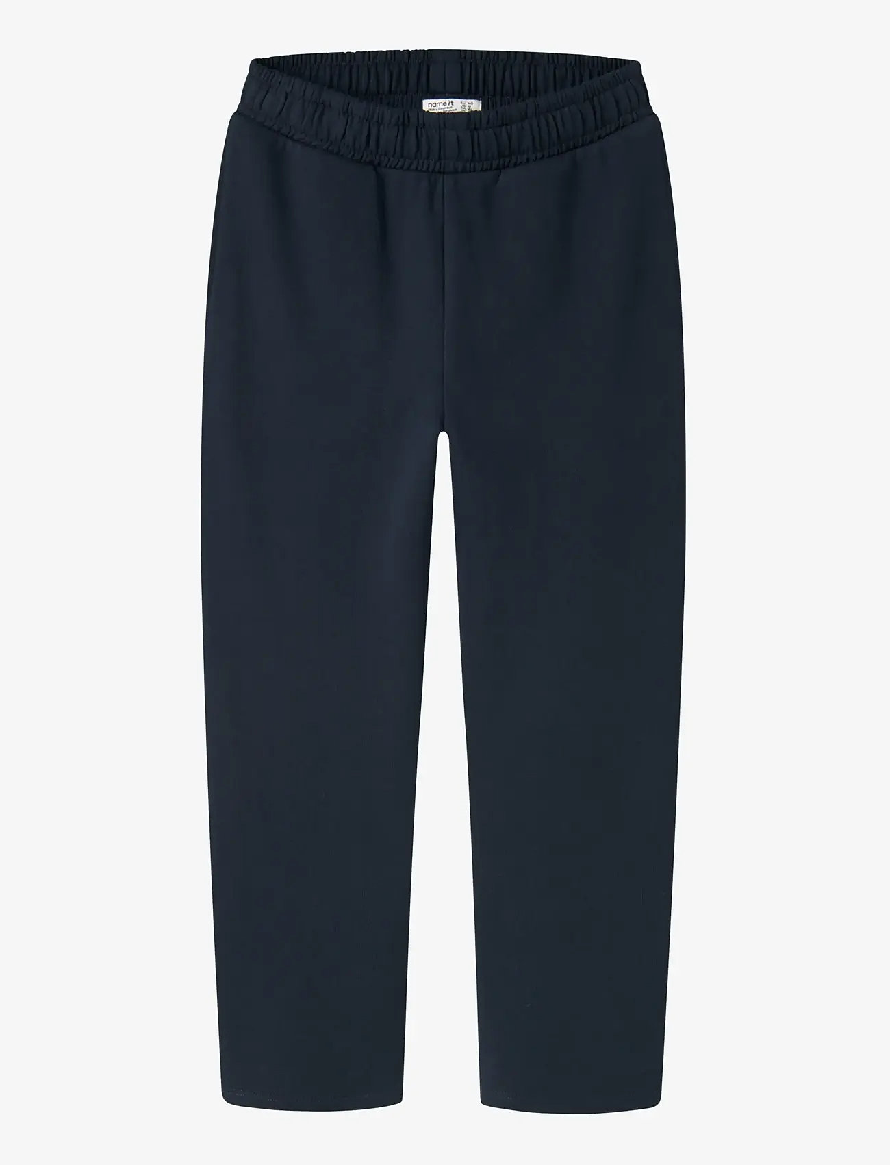 name it - NKMMALLO STRAIGHT SWEAT PANT UNB NOOS - sweatpants - dark sapphire - 0