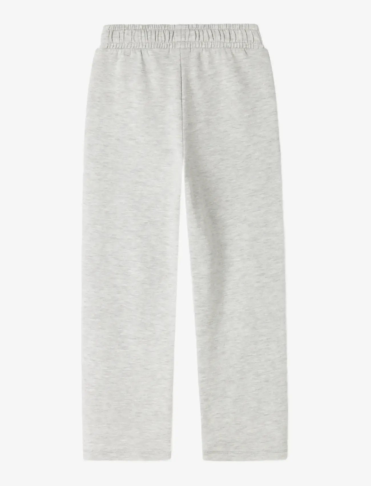 name it - NKMMALLO STRAIGHT SWEAT PANT UNB NOOS - sporta bikses - light grey melange - 2