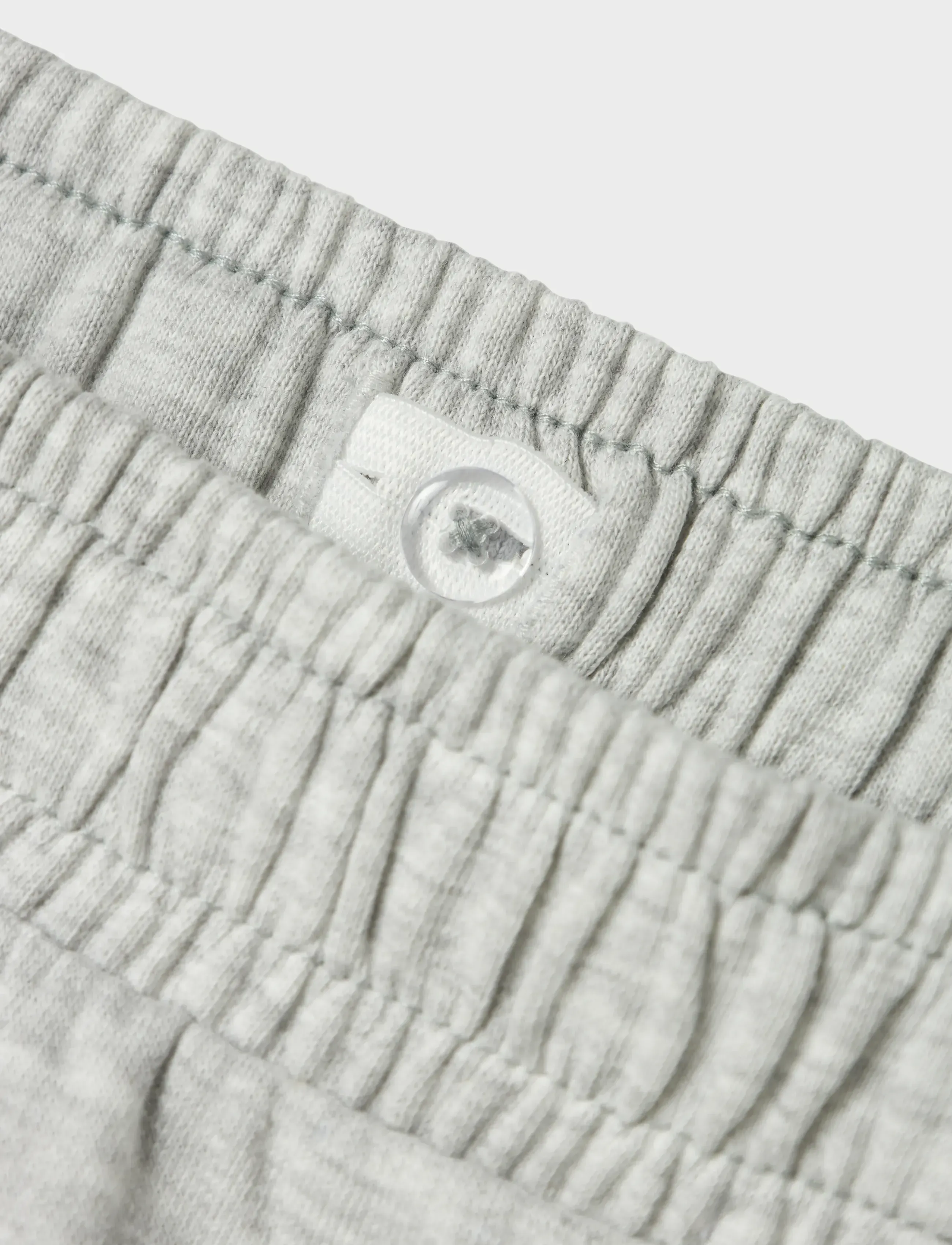 name it - NKMMALLO STRAIGHT SWEAT PANT UNB NOOS - dressipüksid - light grey melange - 3