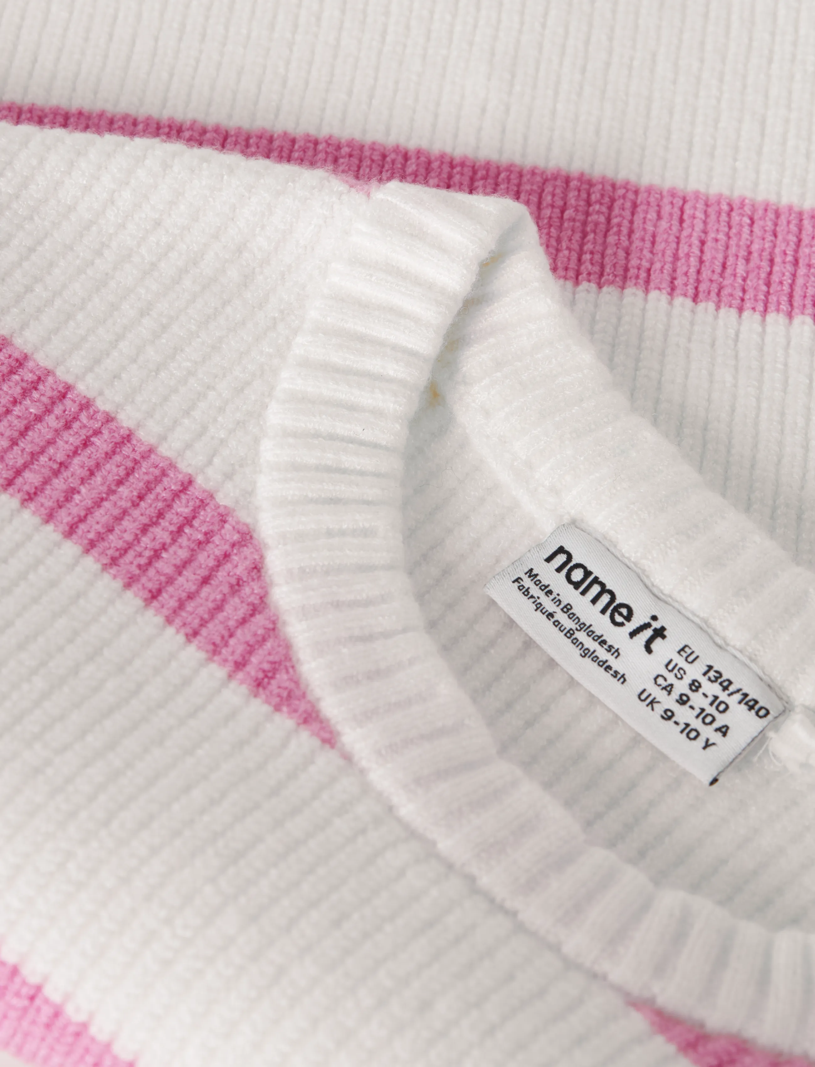 name it - NKFVNILLA LS SH KNIT - pullover - cloud dancer - 2