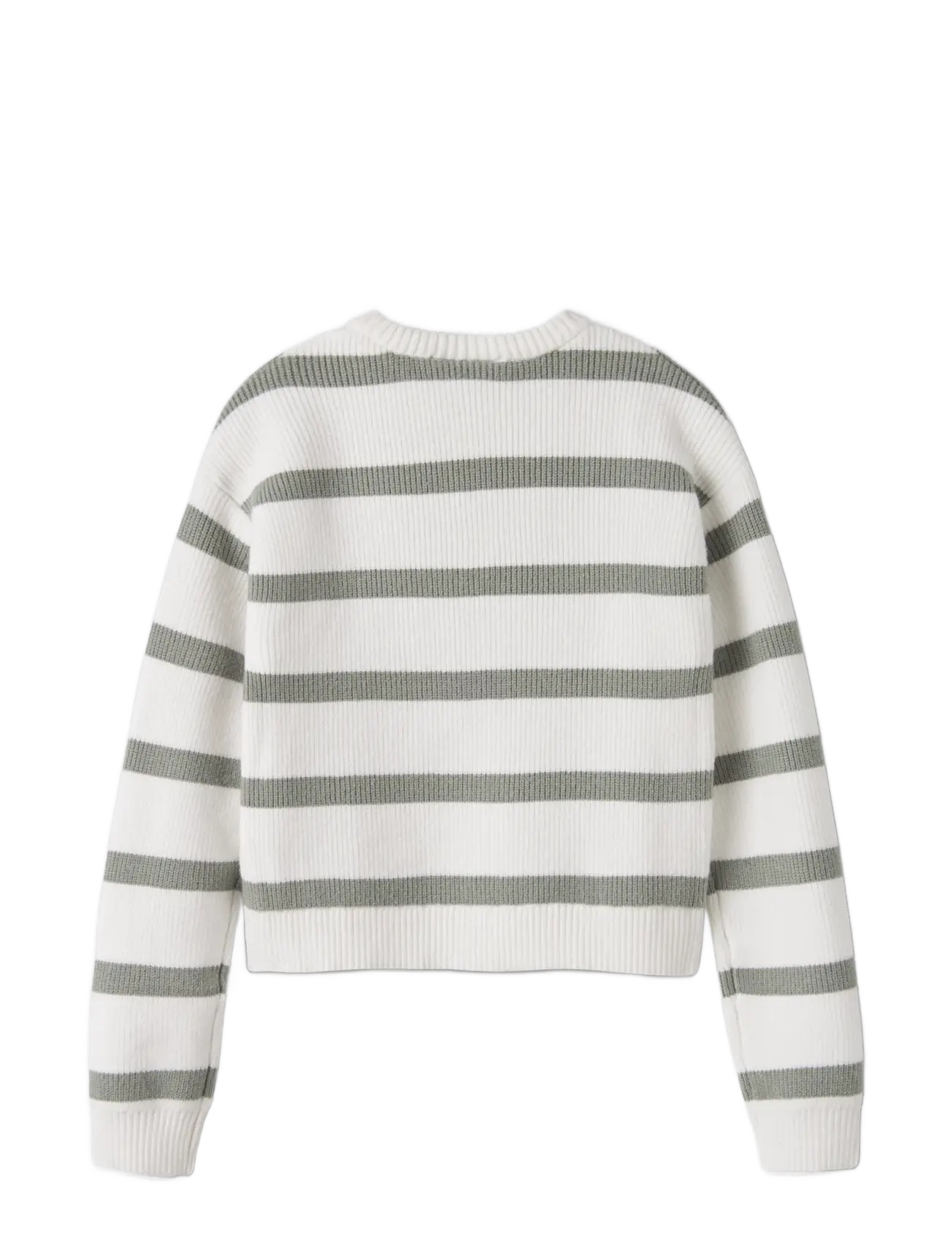 name it - NKFVNILLA LS SH KNIT - jumpers - cloud dancer - 2