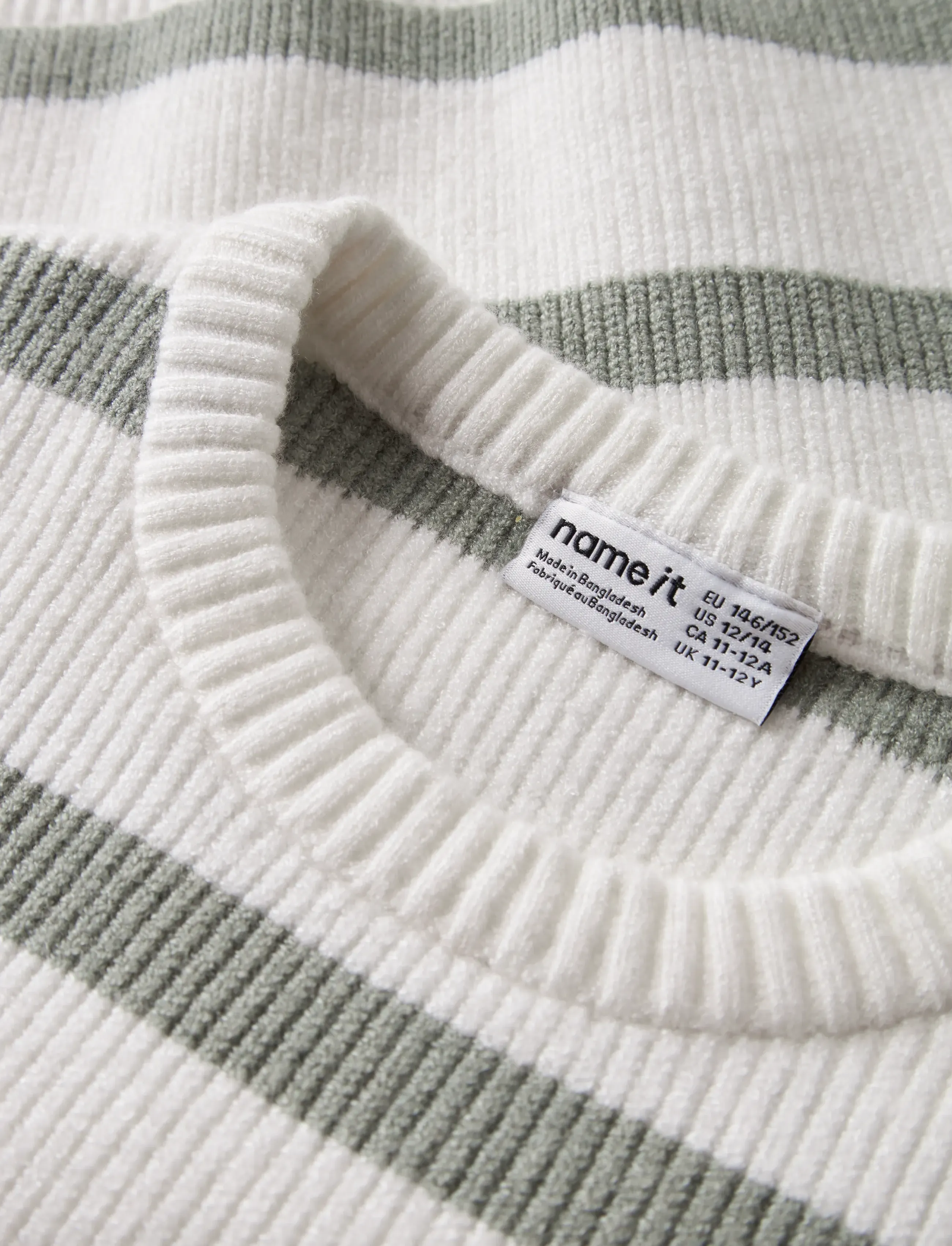 name it - NKFVNILLA LS SH KNIT - jumpers - cloud dancer - 3
