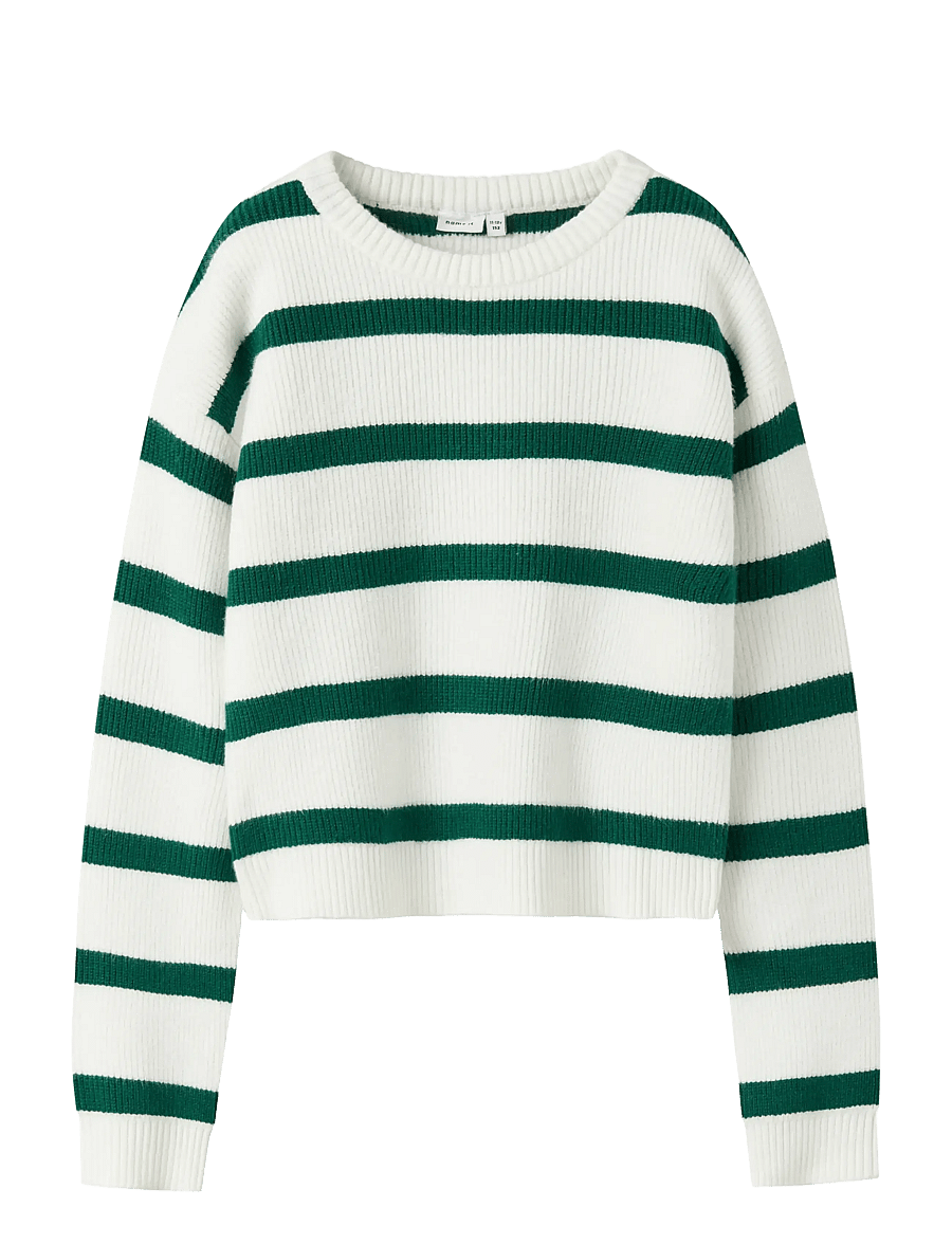 name it - NKFVNILLA LS SH KNIT - džemperi - cloud dancer - 1