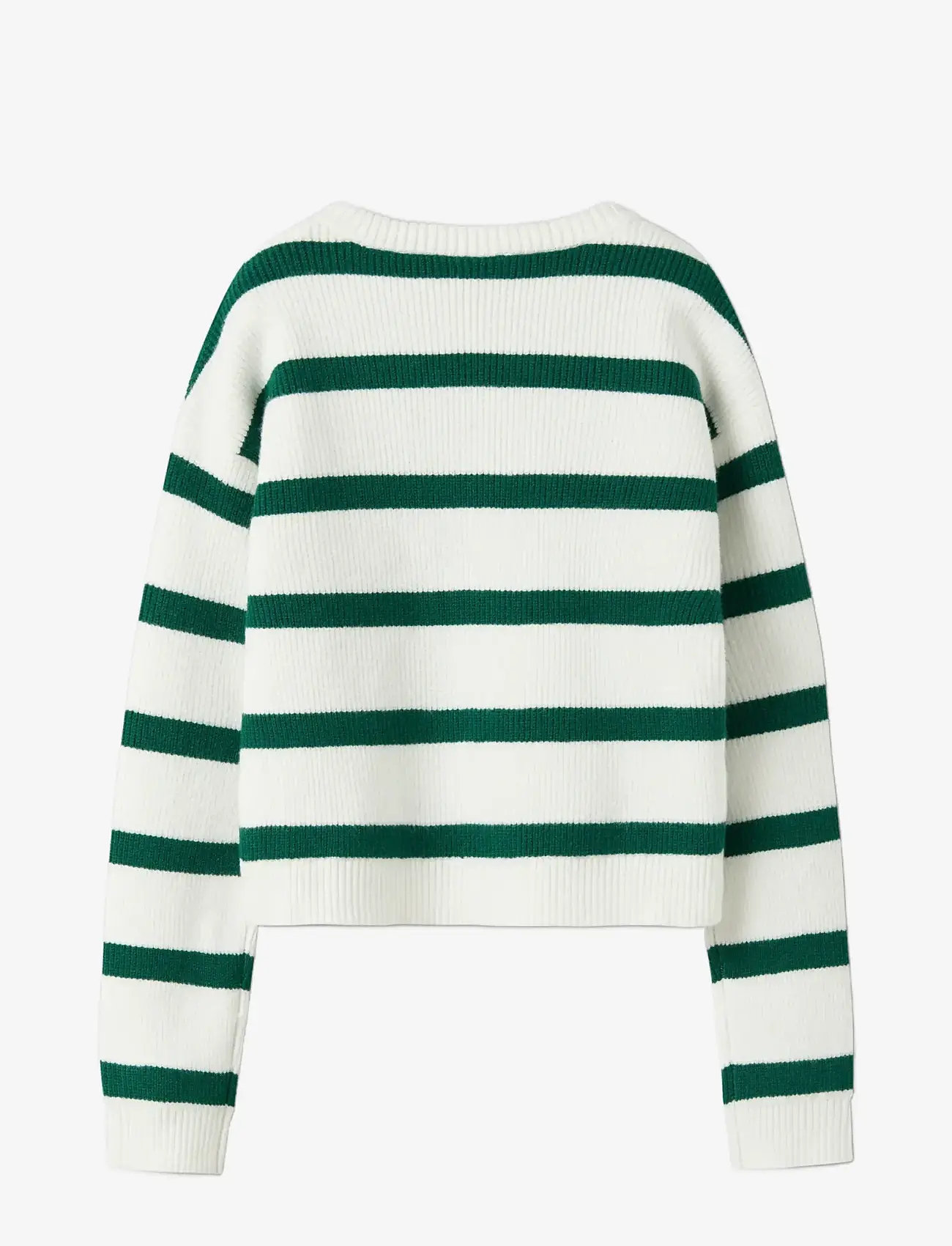 name it - NKFVNILLA LS SH KNIT - pullover - cloud dancer - 2