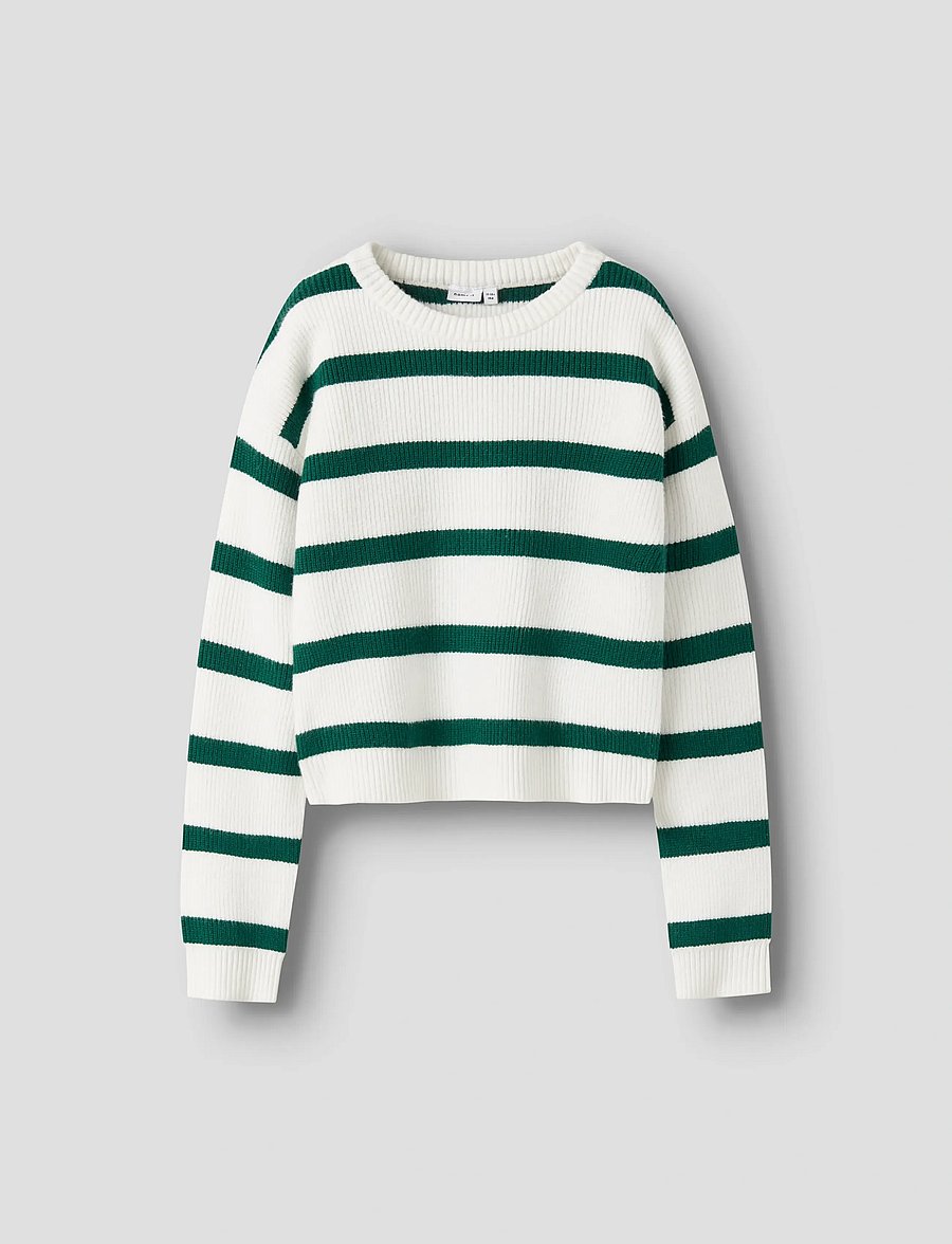 name it - NKFVNILLA LS SH KNIT - džemperi - cloud dancer - 0