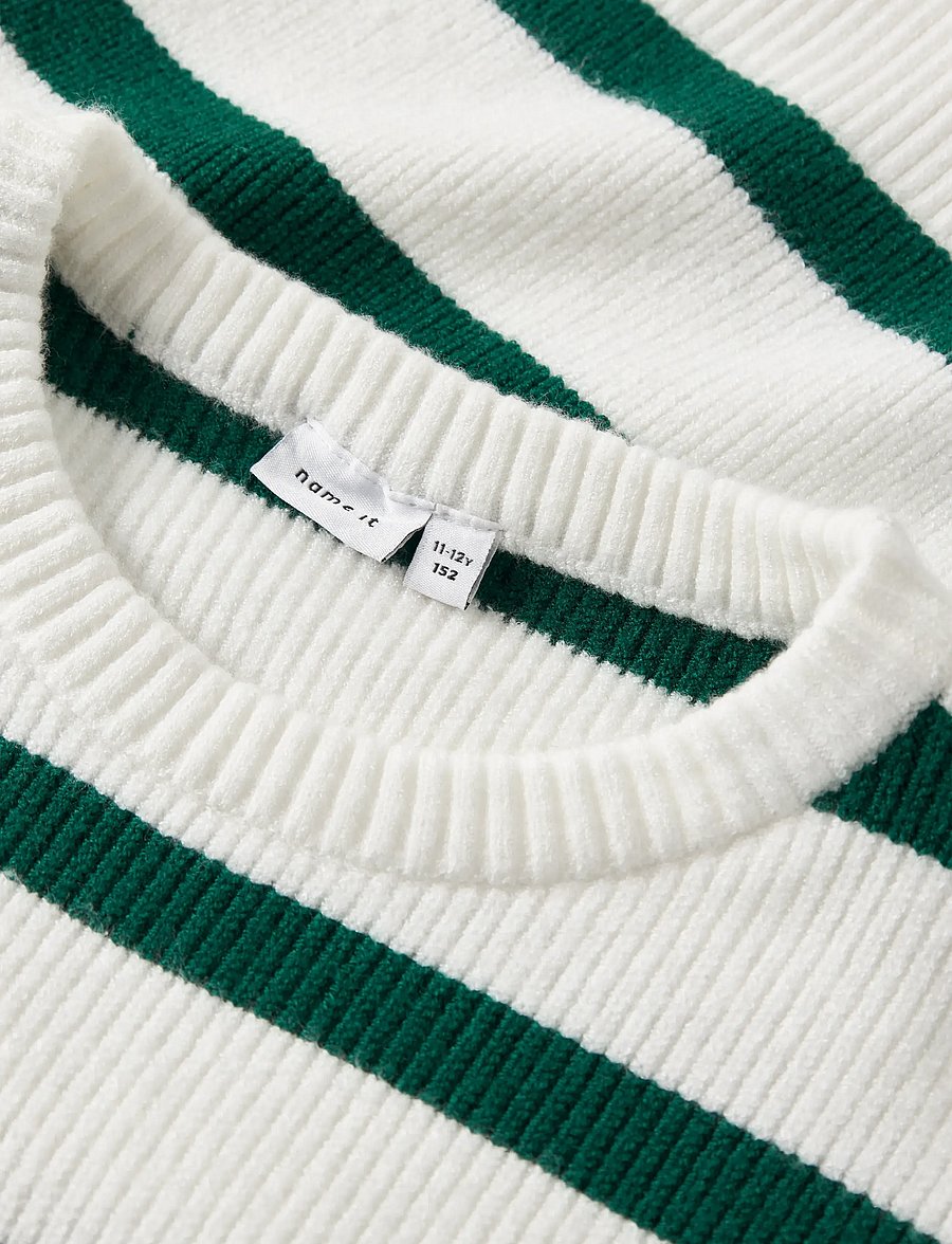 name it - NKFVNILLA LS SH KNIT - džemperi - cloud dancer - 3
