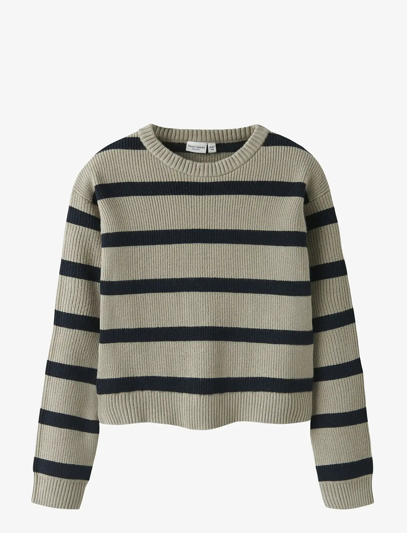 name it - NKFVNILLA LS SH KNIT - pullover - island fossil - 1