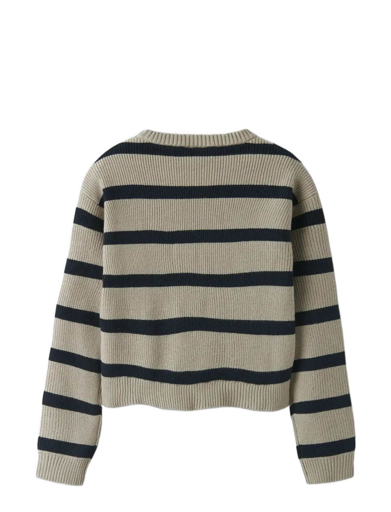 name it - NKFVNILLA LS SH KNIT - stickade tröjor - island fossil - 2
