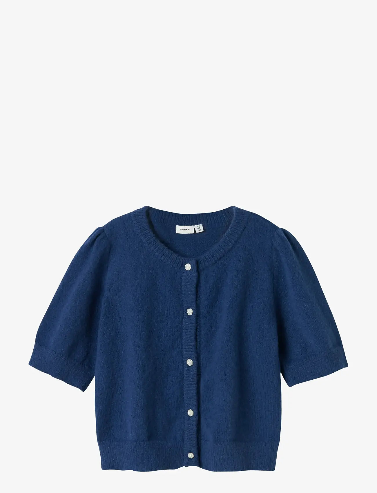 name it - NKFNABETH 2/4 SL KNIT CARD - cardigans - blueprint - 1