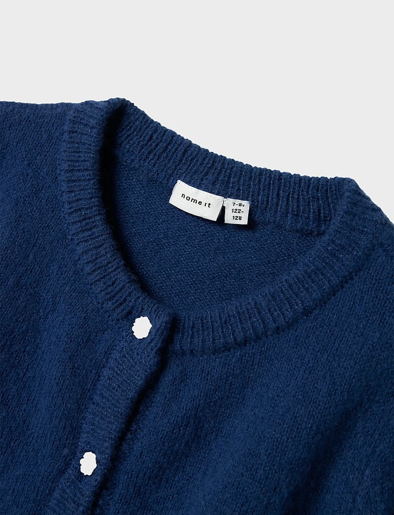 name it - NKFNABETH 2/4 SL KNIT CARD - cardigans - blueprint - 3