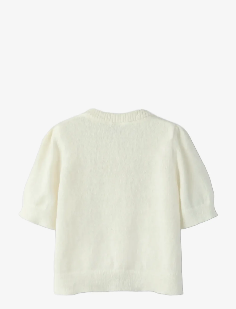 name it - NKFNABETH 2/4 SL KNIT CARD - kardiganid - cloud dancer - 1