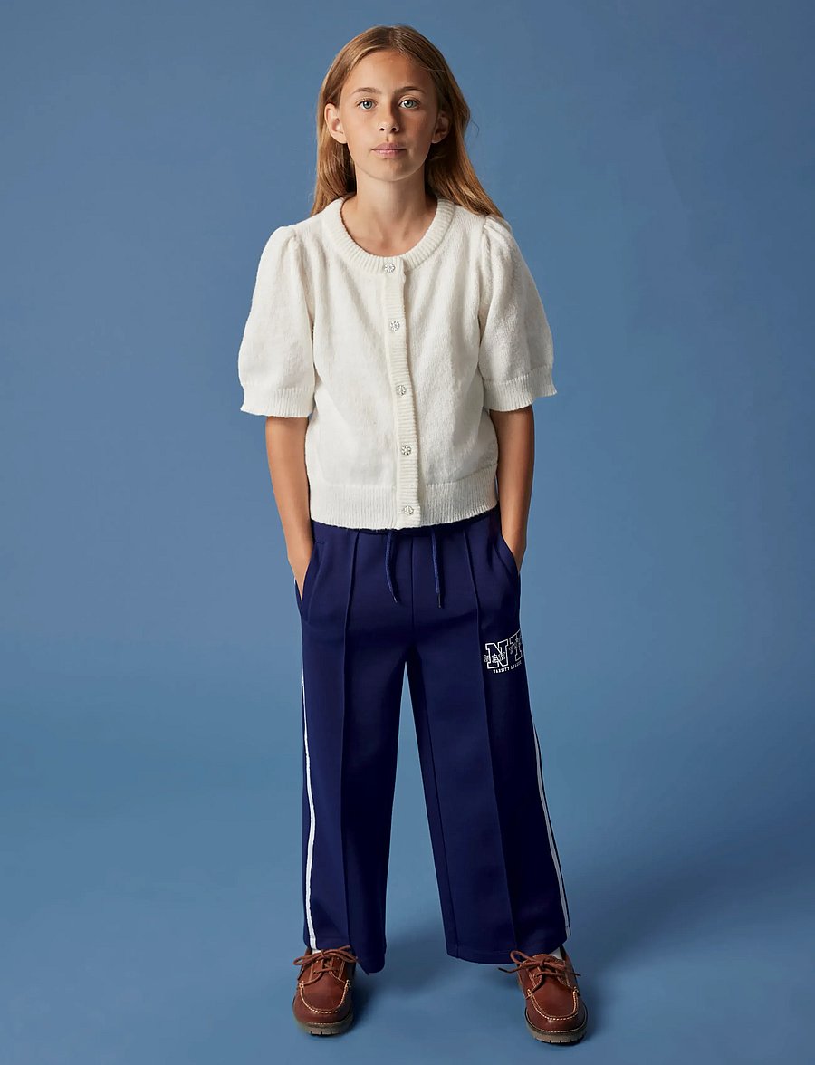 name it - NKFNABETH 2/4 SL KNIT CARD - cardigans - cloud dancer - 3