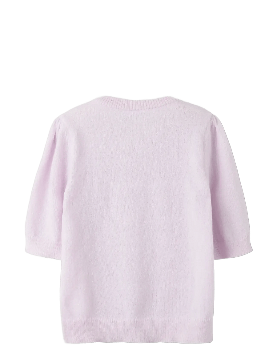 name it - NKFNABETH 2/4 SL KNIT CARD - gebreide vesten - lavender fog - 1