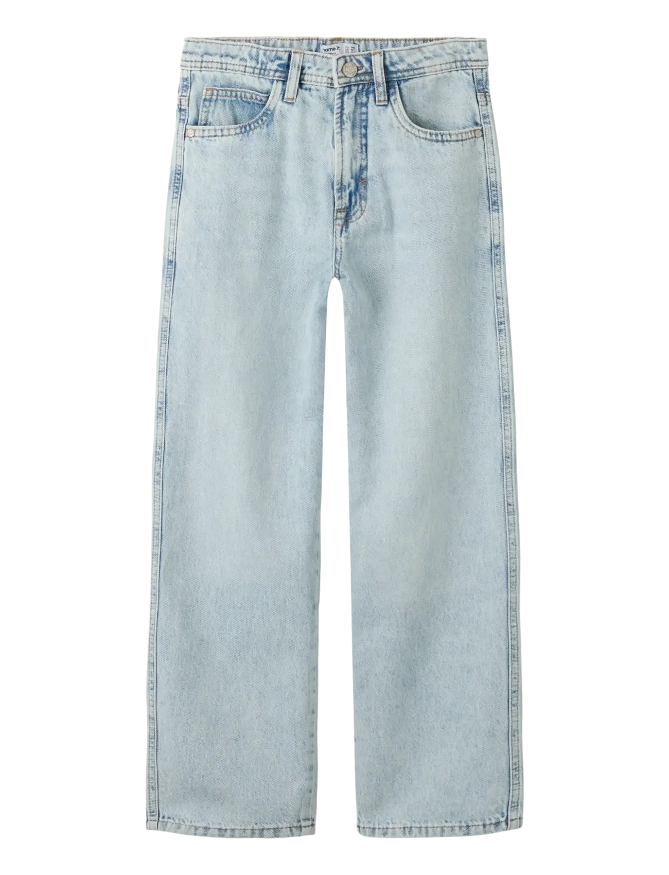 LIGHT BLUE BLEACHED DENIM