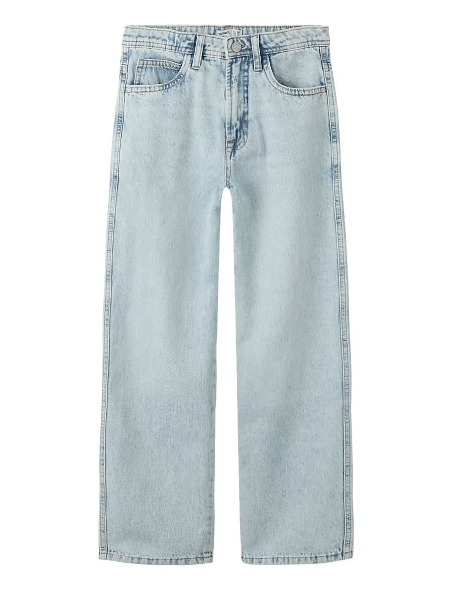 name it - NKMRYAN LOOSE JEANS 5760-RM NOOS - loose jeans - light blue bleached denim - 1