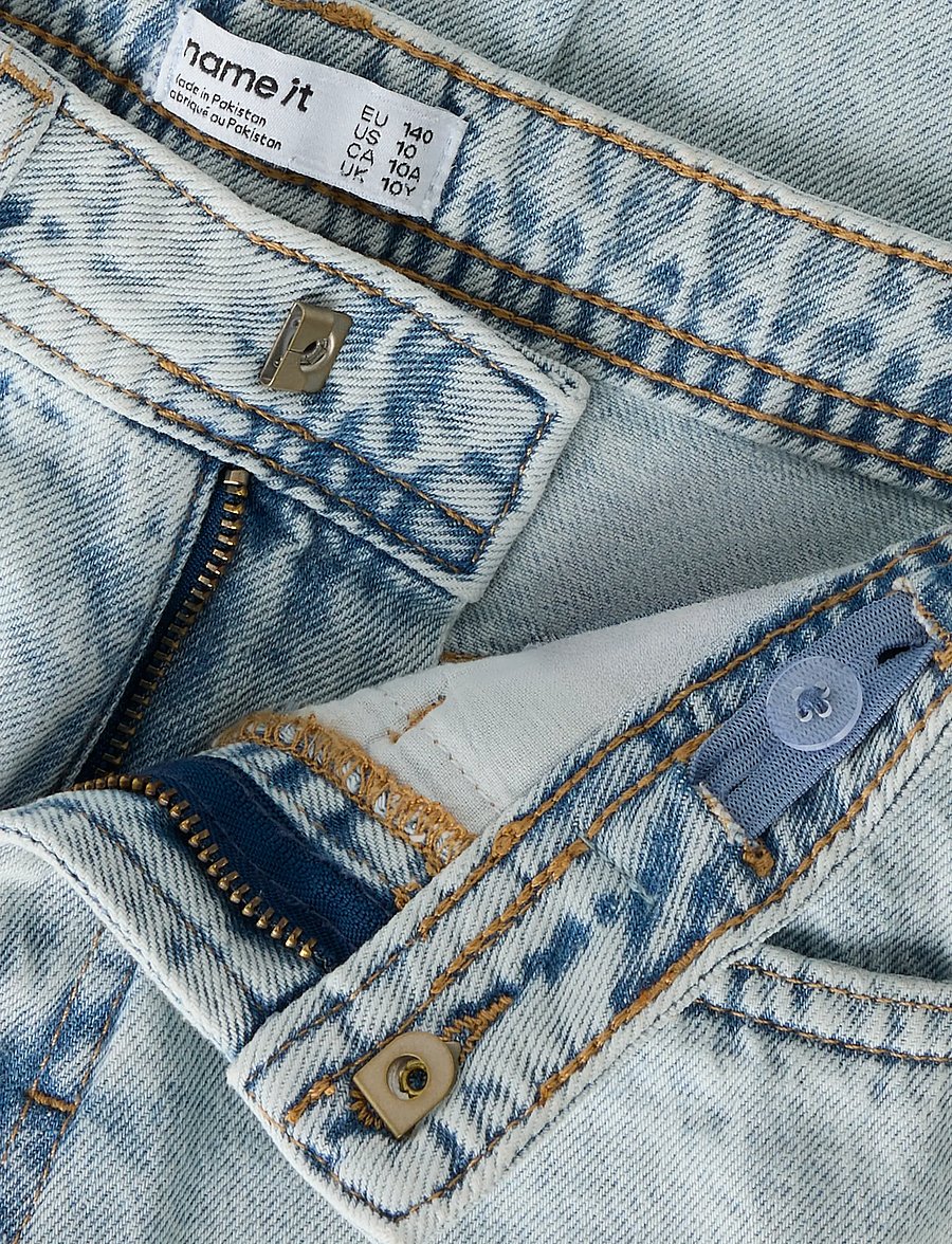 name it - NKMRYAN LOOSE JEANS 5760-RM NOOS - loose jeans - light blue bleached denim - 3