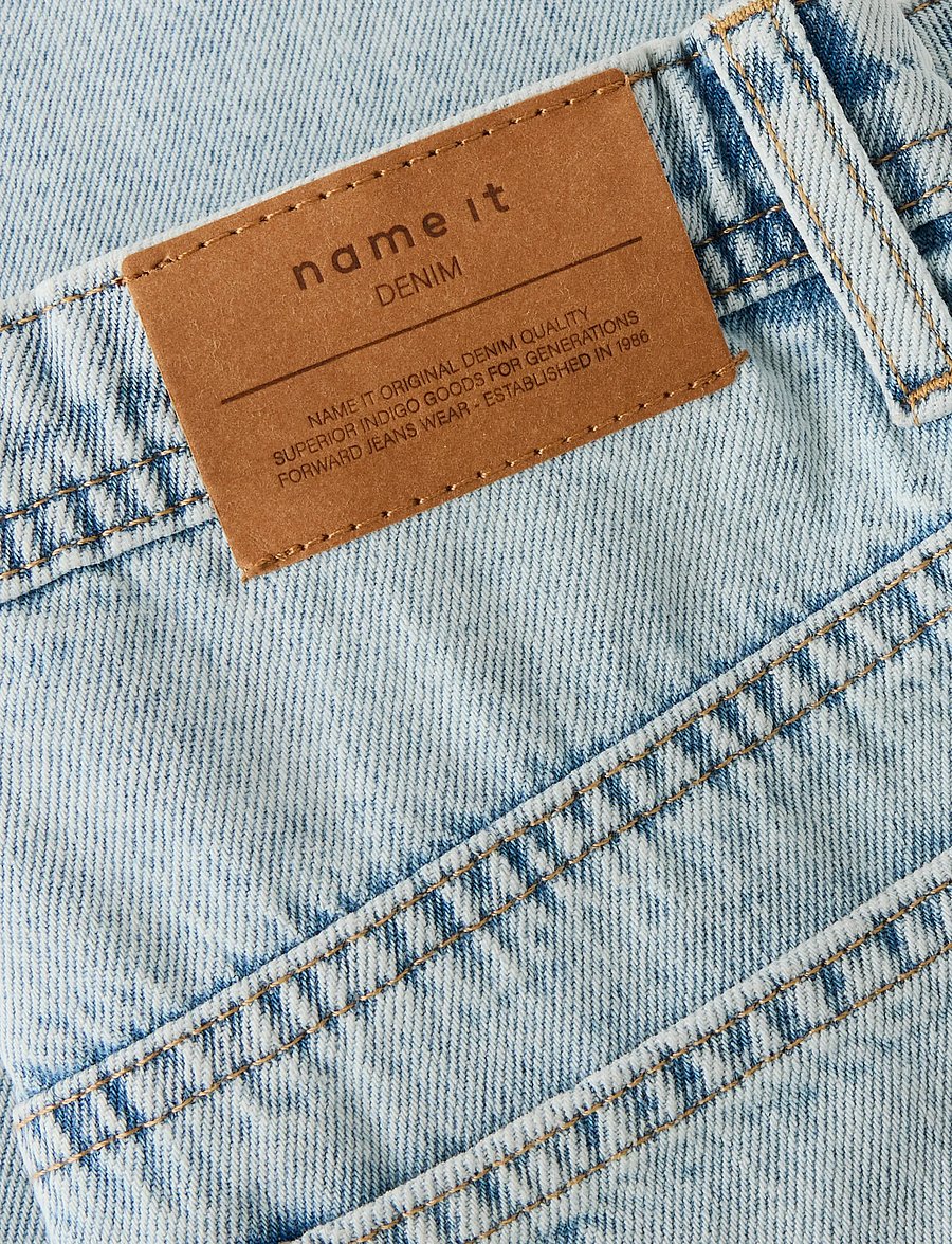 name it - NKMRYAN LOOSE JEANS 5760-RM NOOS - loose jeans - light blue bleached denim - 4