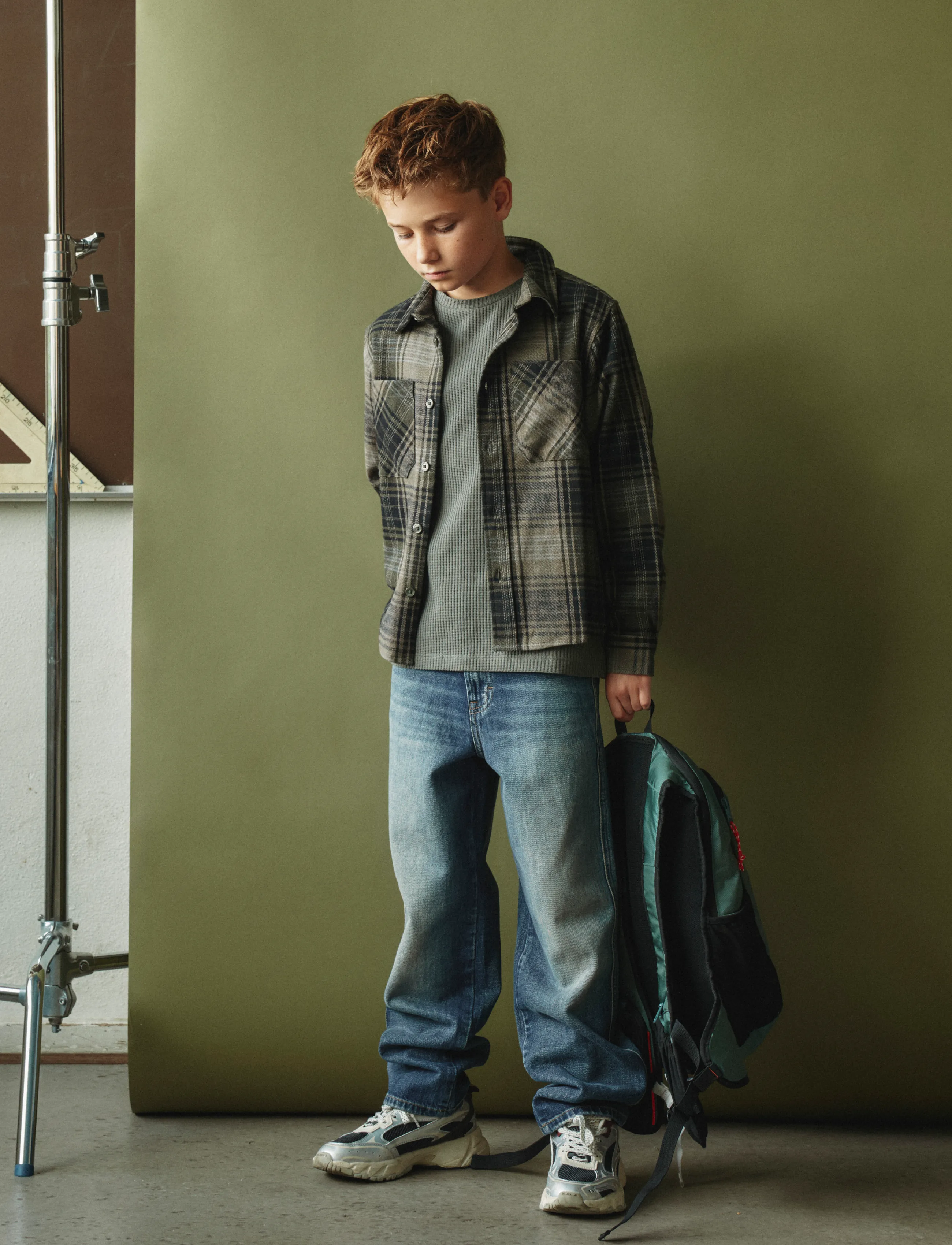 name it - NKMRYAN LOOSE JEANS 5760-RM NOOS - alt laienevad teksad - vintage medium blue denim - 3