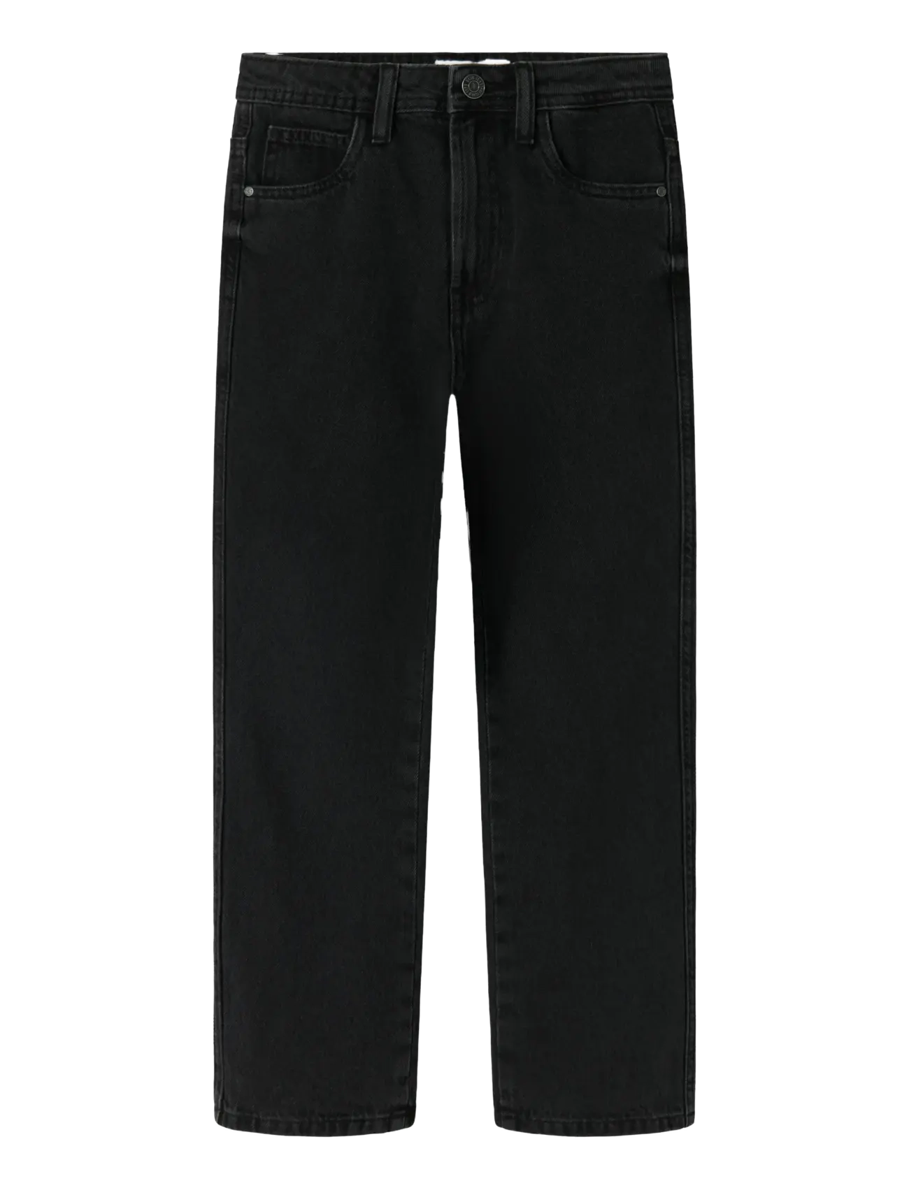 name it - NKMRYAN LOOSE JEANS 5760-RM NOOS - alt laienevad teksad - black denim - 1