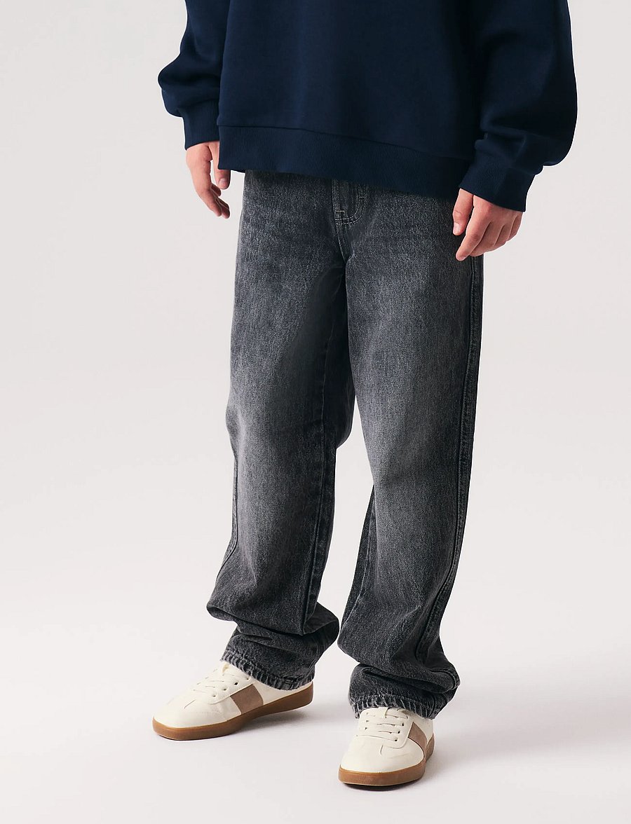 name it - NKMRYAN LOOSE JEANS 5760-RM NOOS - loose jeans - dark grey denim - 2