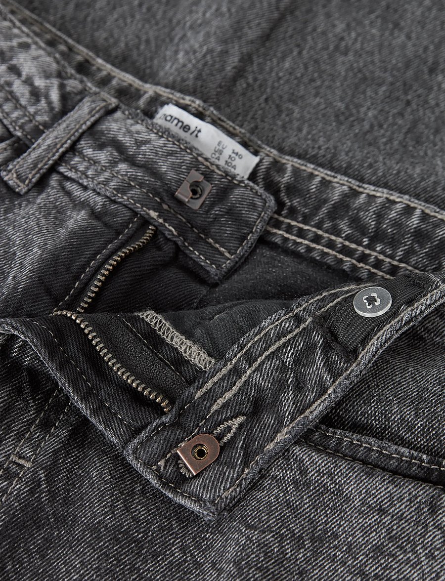 name it - NKMRYAN LOOSE JEANS 5760-RM NOOS - loose jeans - dark grey denim - 4