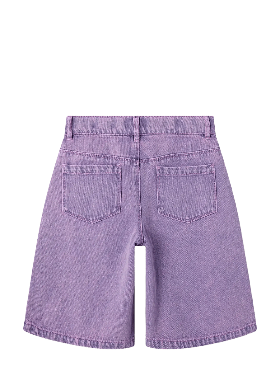name it - NKFROSE DNM HW LONG SHORTS 4009-ZA F - shorts casual - orchid - 1