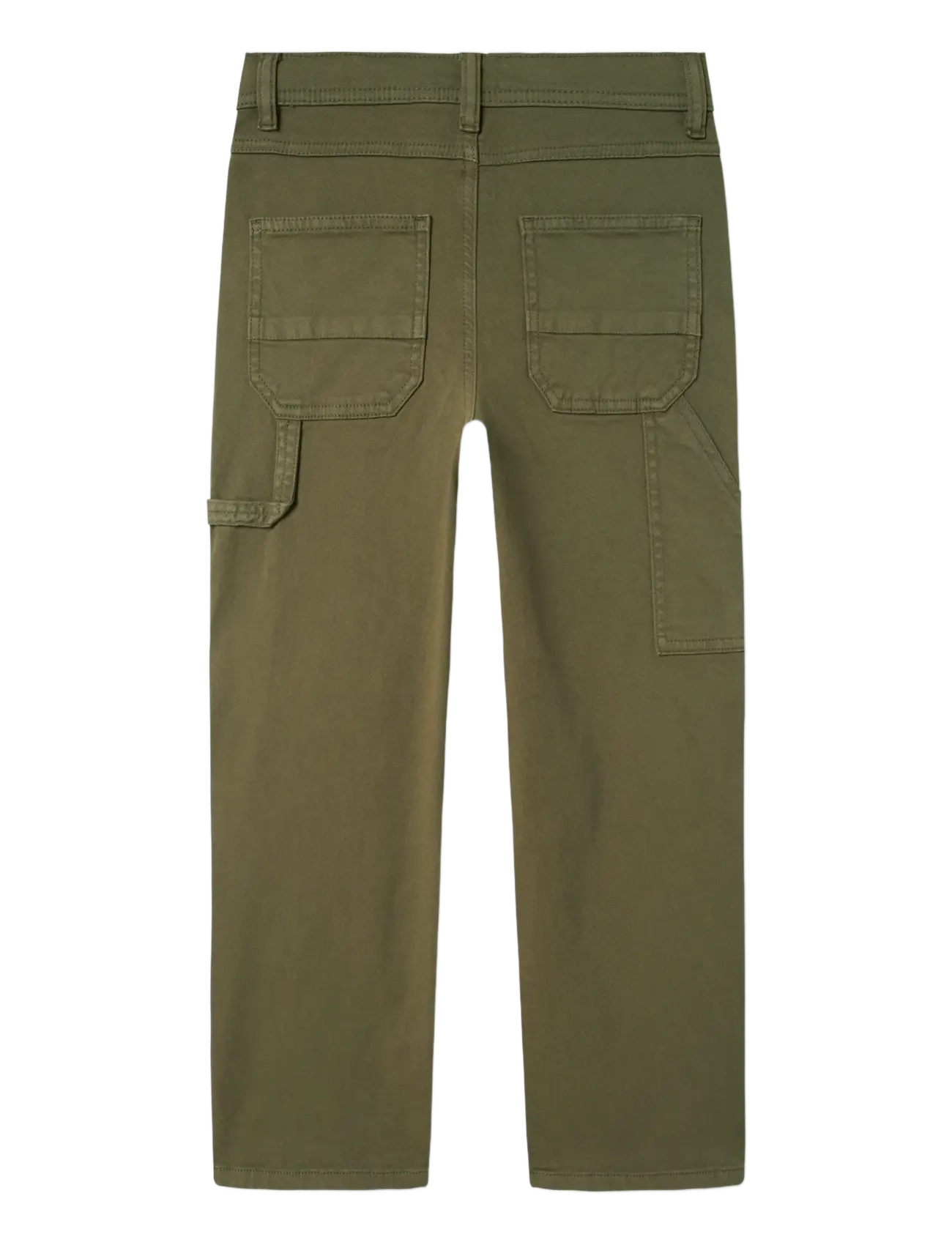 name it - NKMRYAN STRAIGHT TWILL PANT 1880-AX NOOS - Įprasto kirpimo džinsai - deep lichen green - 2