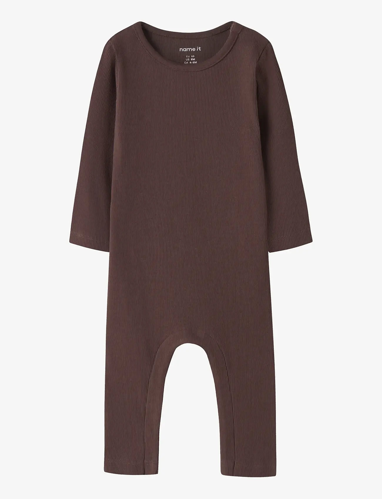 name it - NBNNAKAL LS SUIT NOOS - langærmede heldragter - french roast - 0