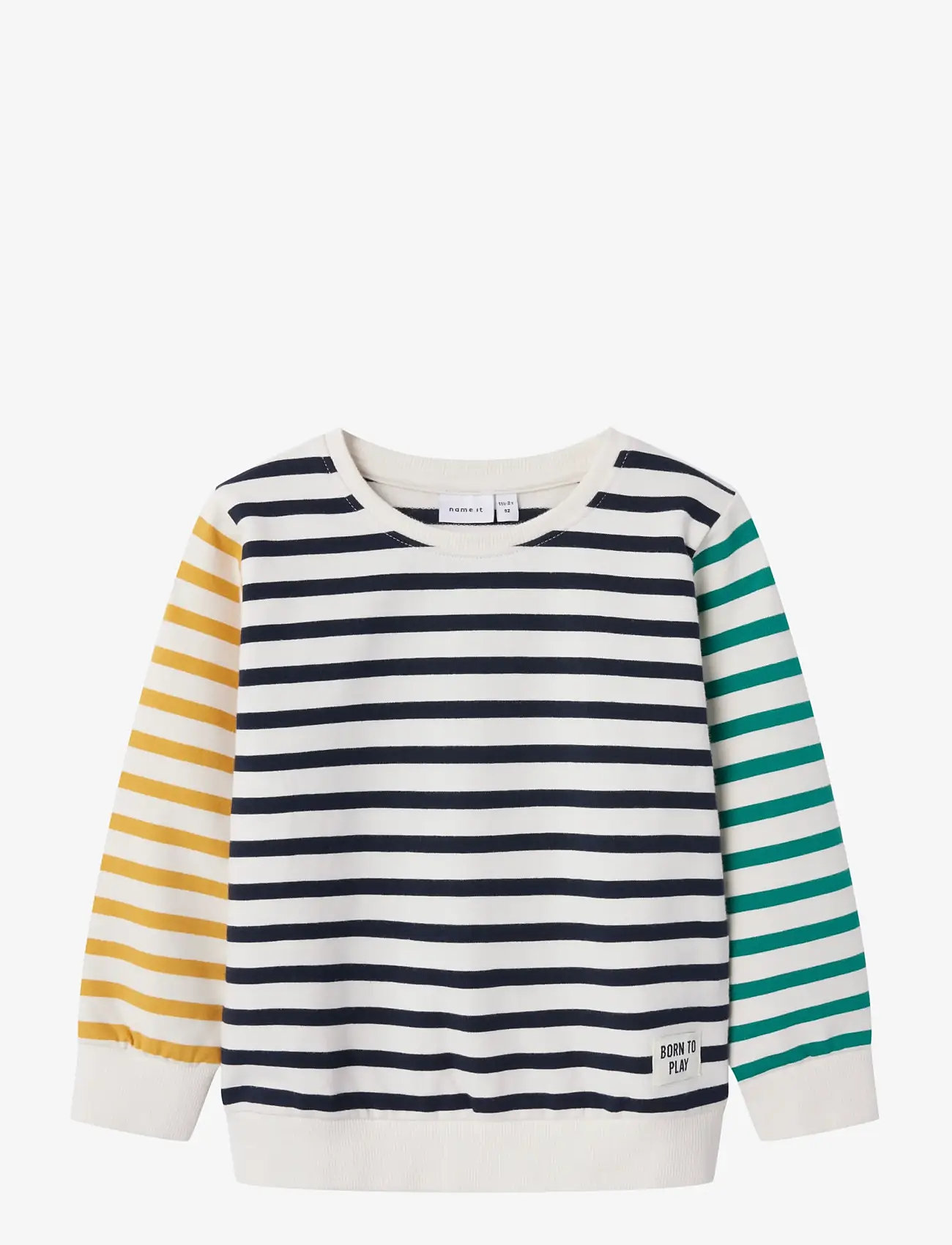 name it - NMMLOBAS LS SWEAT UNB - sweatshirts - dark sapphire - 1