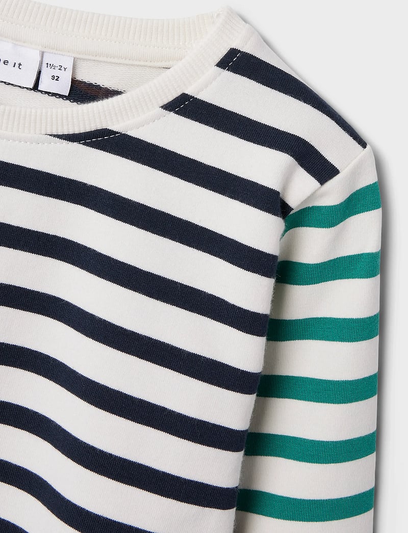 name it - NMMLOBAS LS SWEAT UNB - sweatshirts - dark sapphire - 3