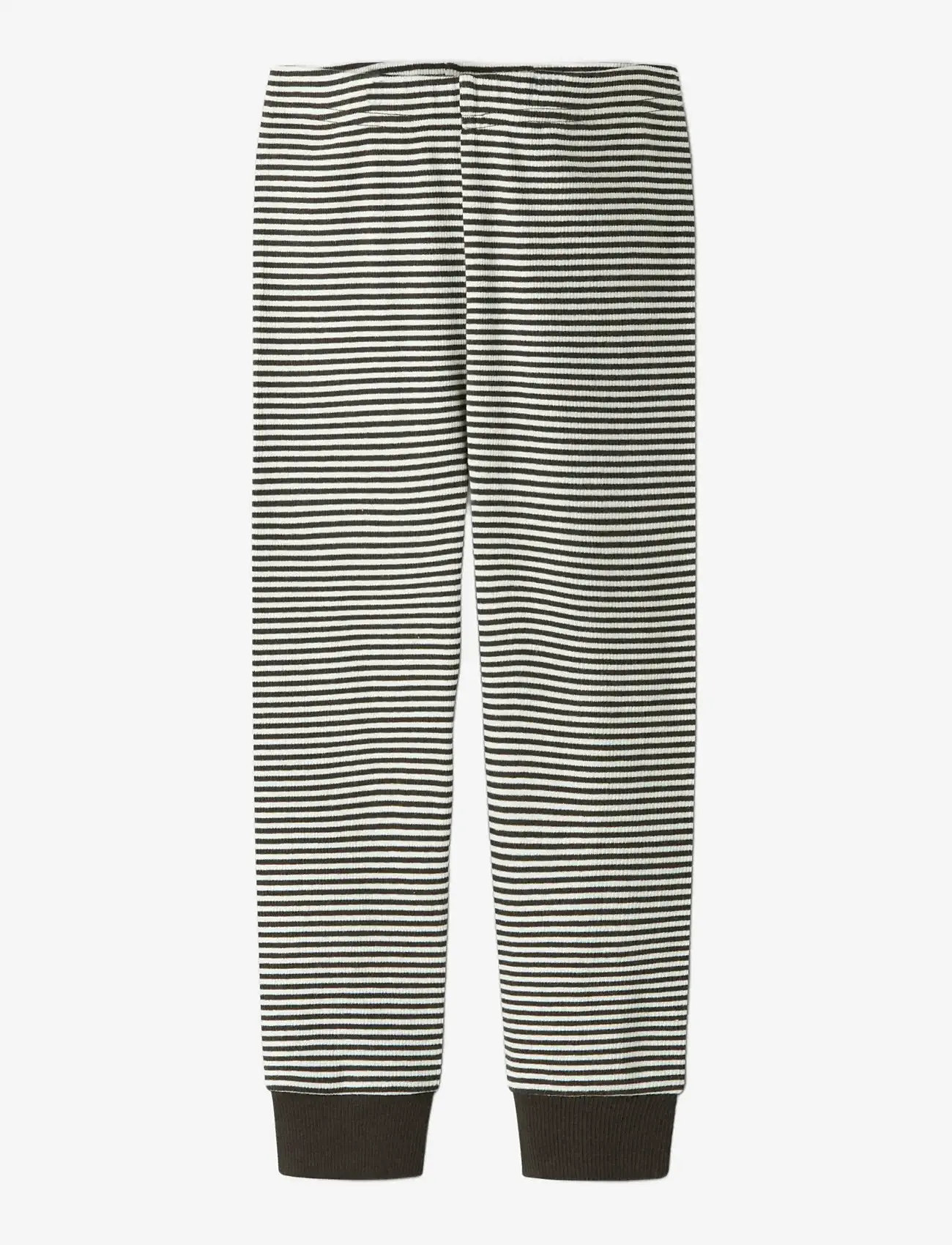 name it - NMNNIGHTSET STRIPE RIB NOOS - pyjamassæt - delicioso - 4