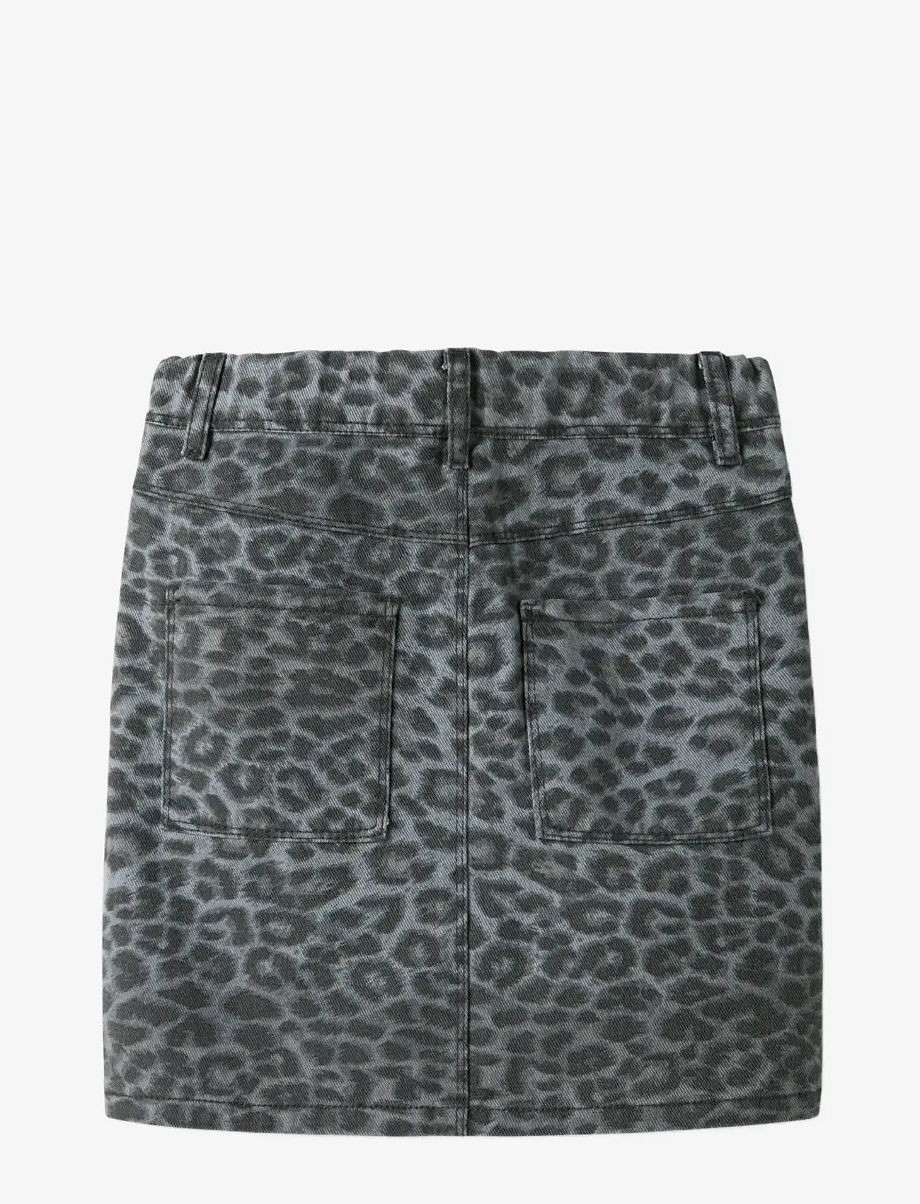 name it - NKFSALLI TWILL HW SKIRT 5422-TD N - korta kjolar - night owl - 1