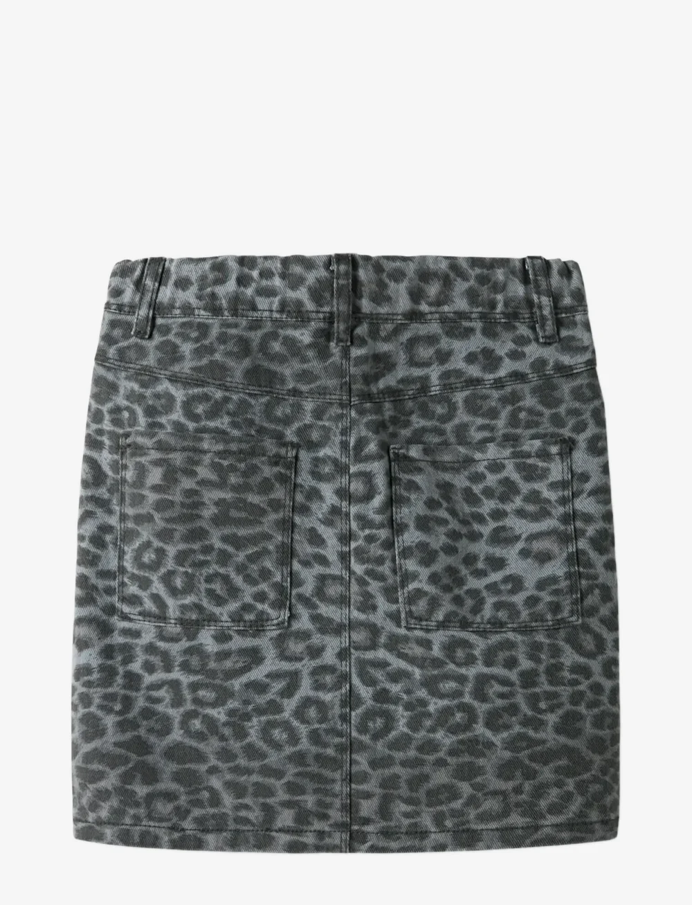 name it - NKFSALLI TWILL HW SKIRT 5422-TD N - kurze röcke - night owl - 1