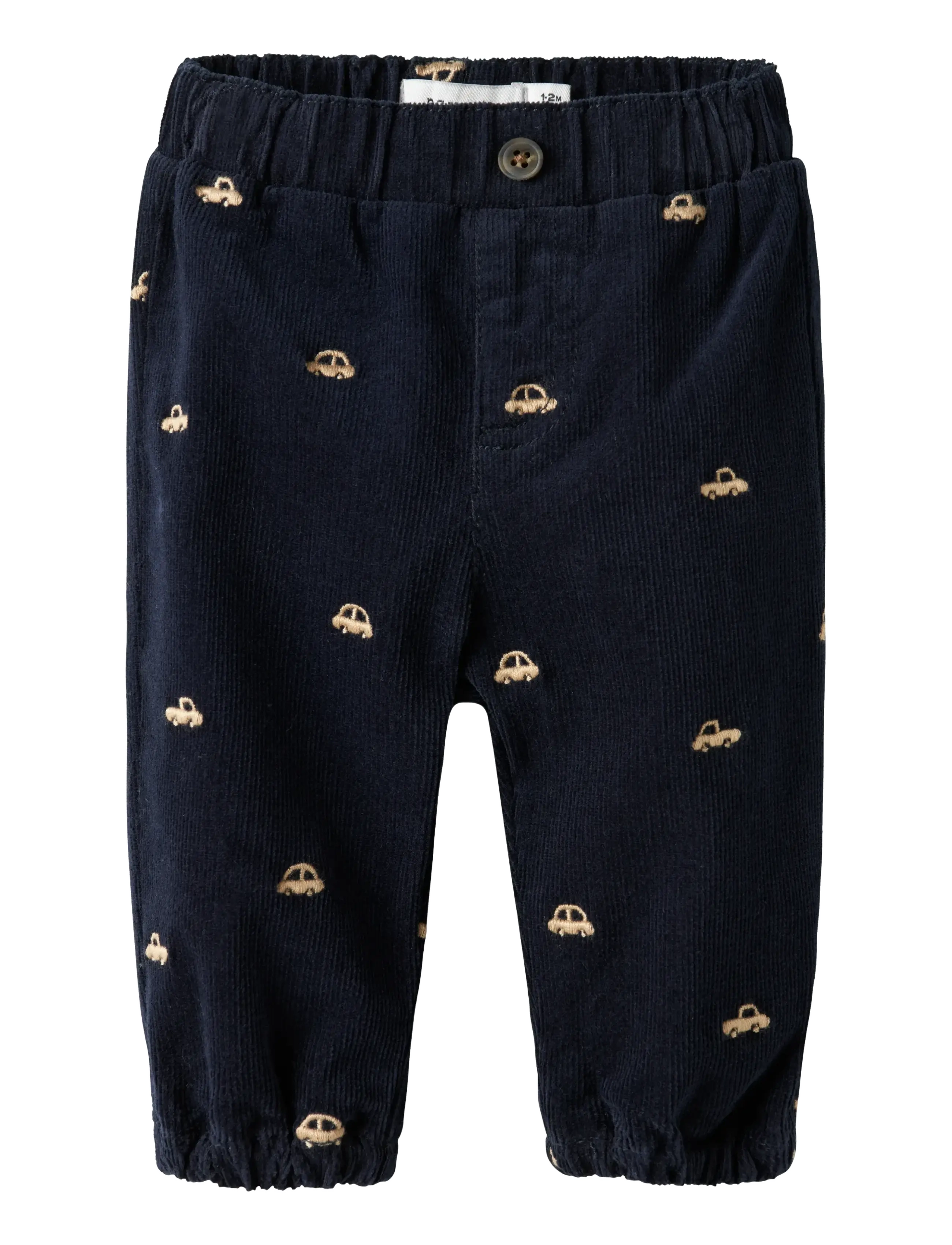 NAME IT Nbmben Baggy R Cord Emb Hose 2226-Yt R Navy - 56 - Kinder